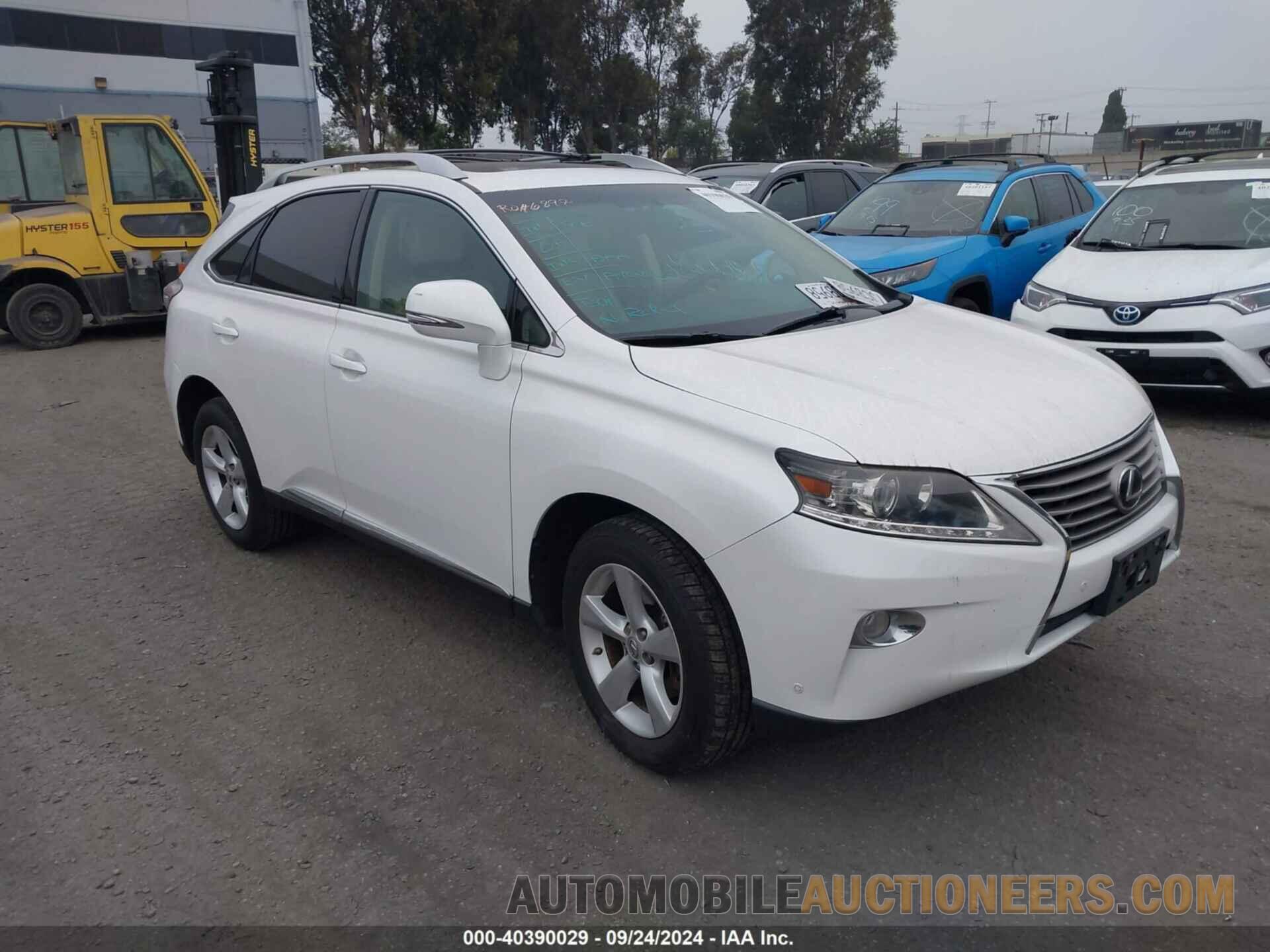 2T2ZK1BA7FC175675 LEXUS RX 350 2015