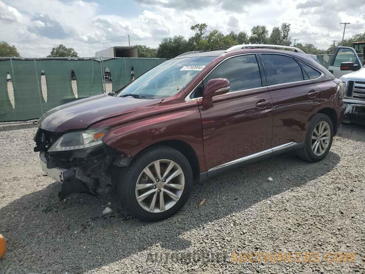 2T2ZK1BA7FC177068 LEXUS RX350 2015