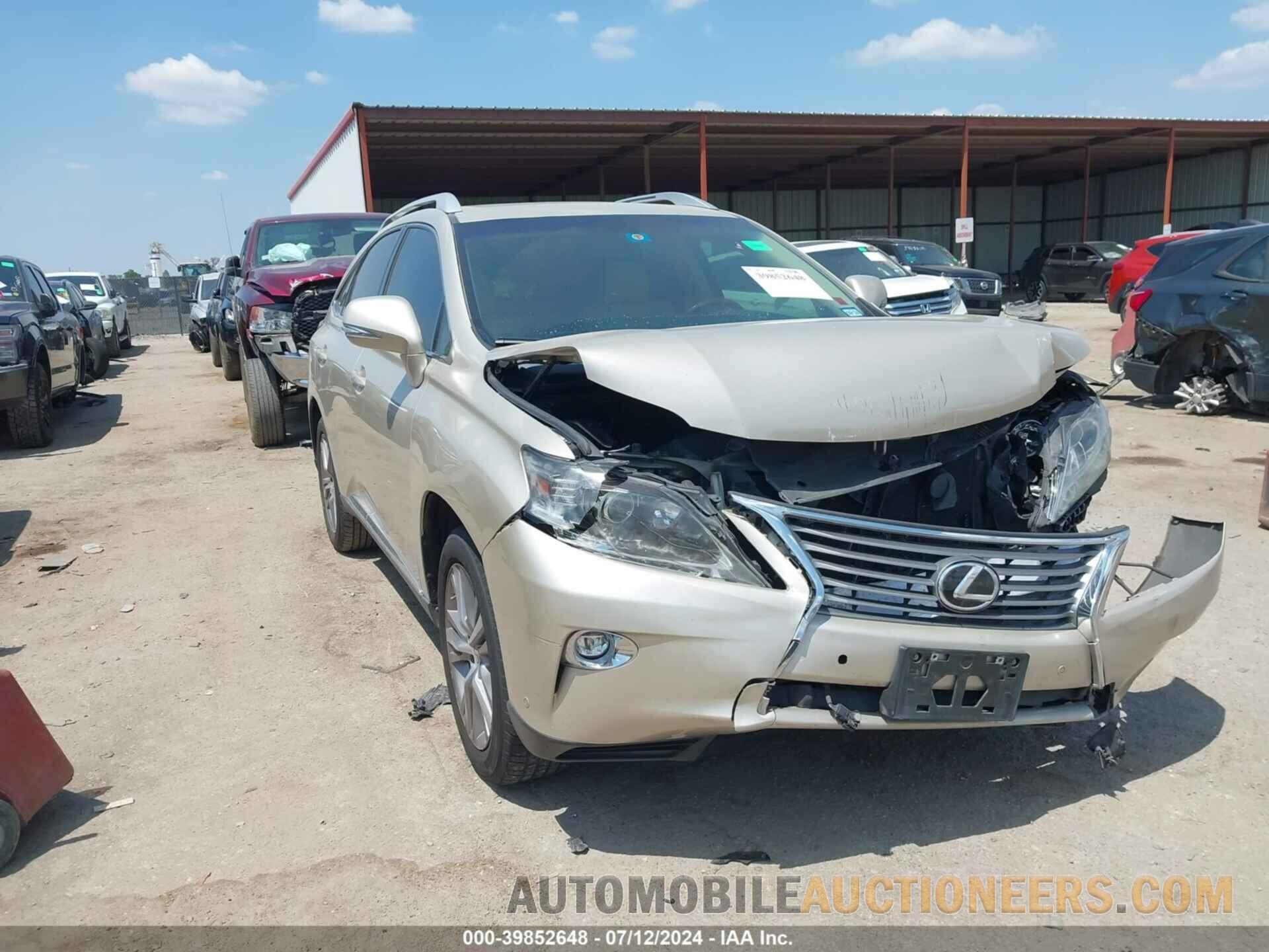 2T2ZK1BA7FC184313 LEXUS RX 350 2015