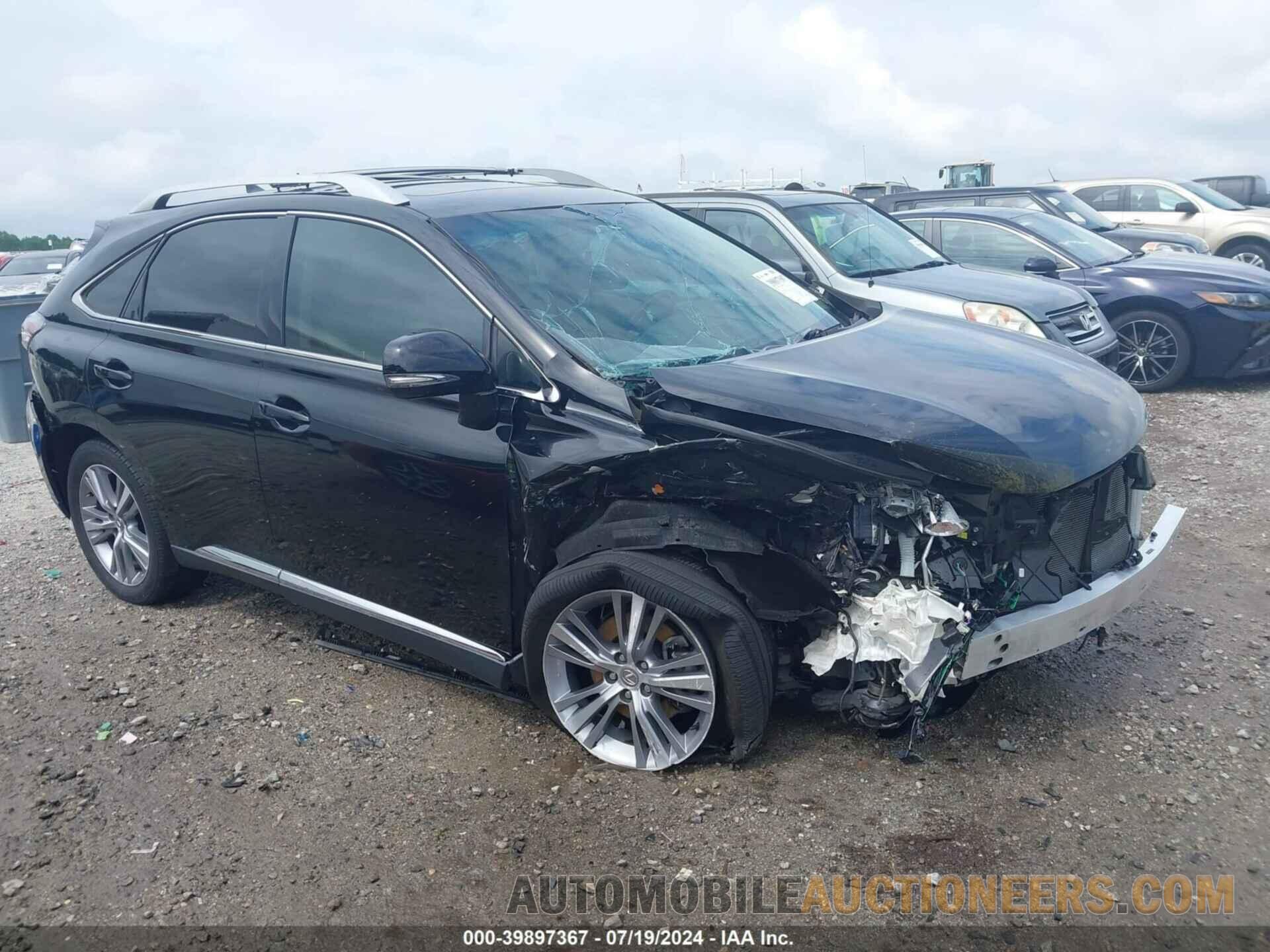 2T2ZK1BA7FC203782 LEXUS RX 350 2015