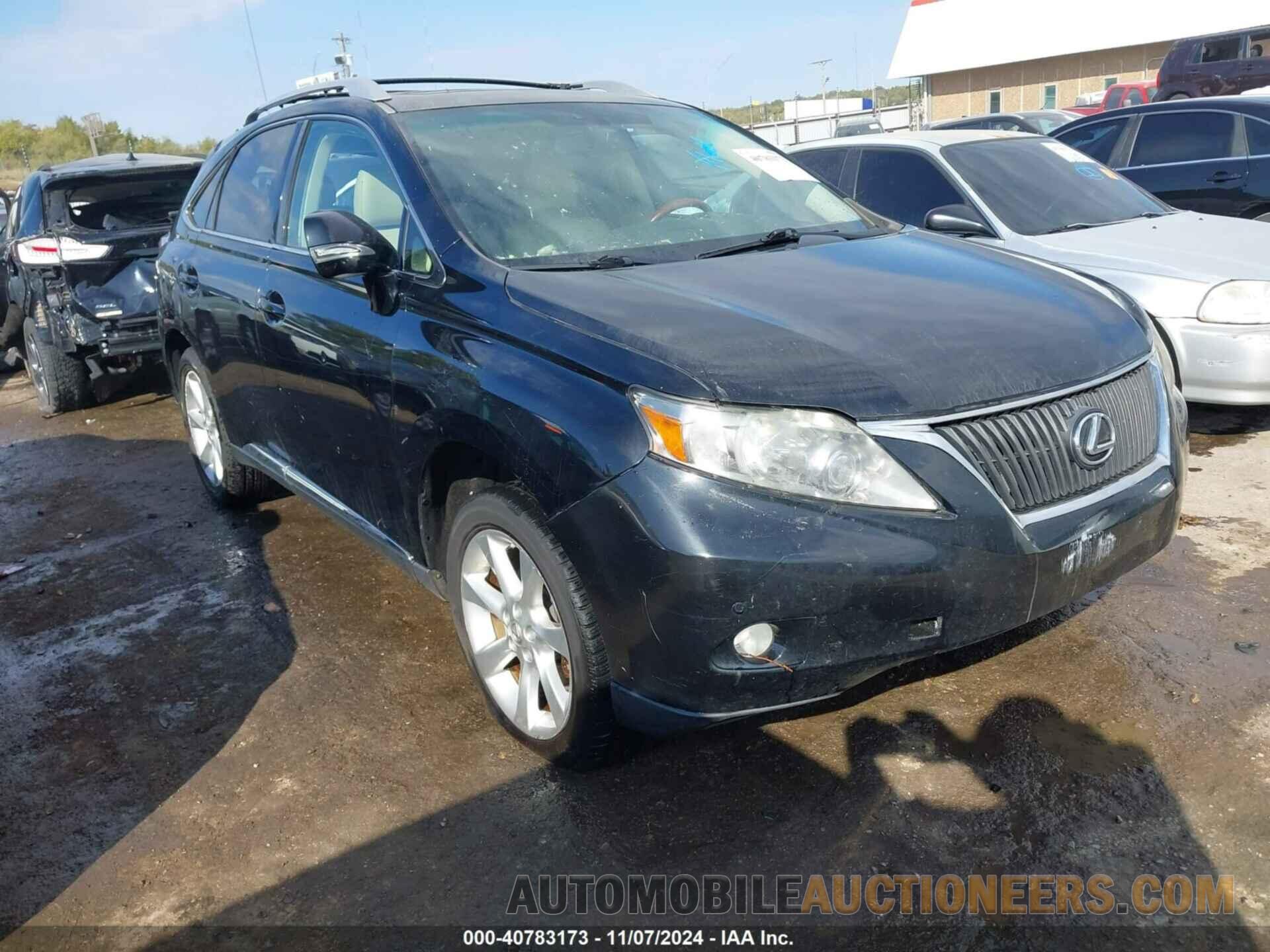 2T2ZK1BA8BC048167 LEXUS RX 350 2011