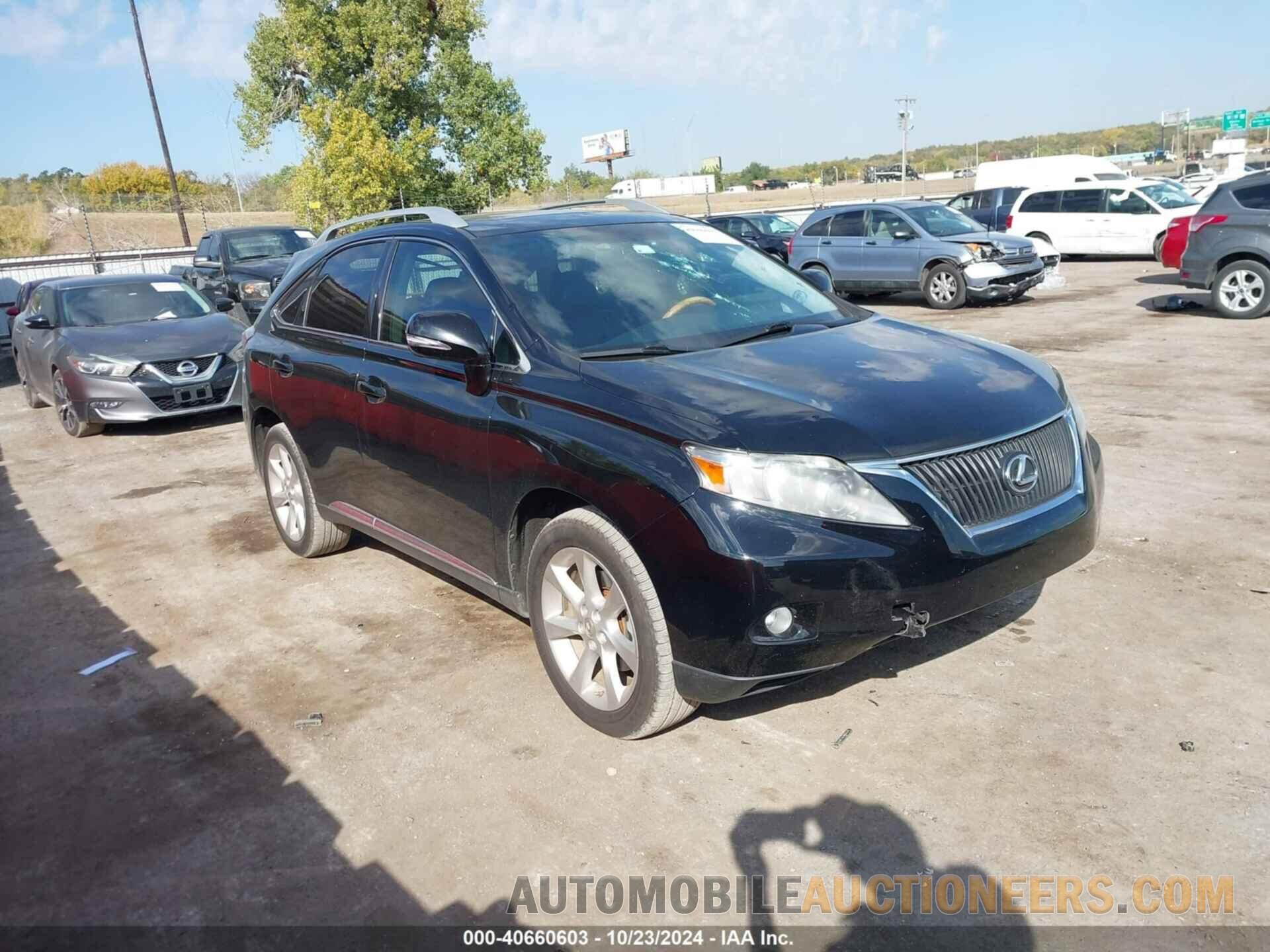 2T2ZK1BA8BC050498 LEXUS RX 350 2011