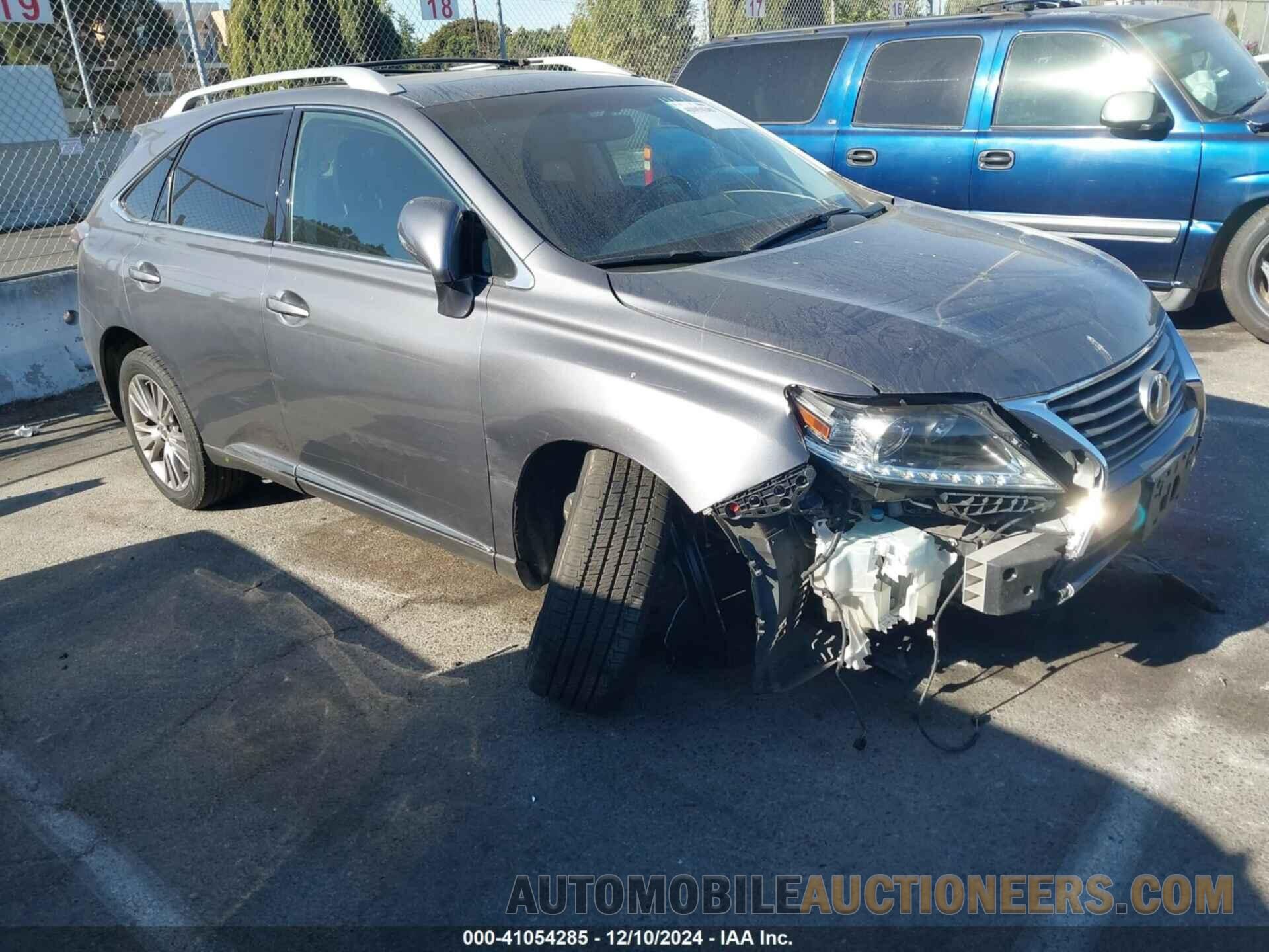 2T2ZK1BA8DC123016 LEXUS RX 350 2013