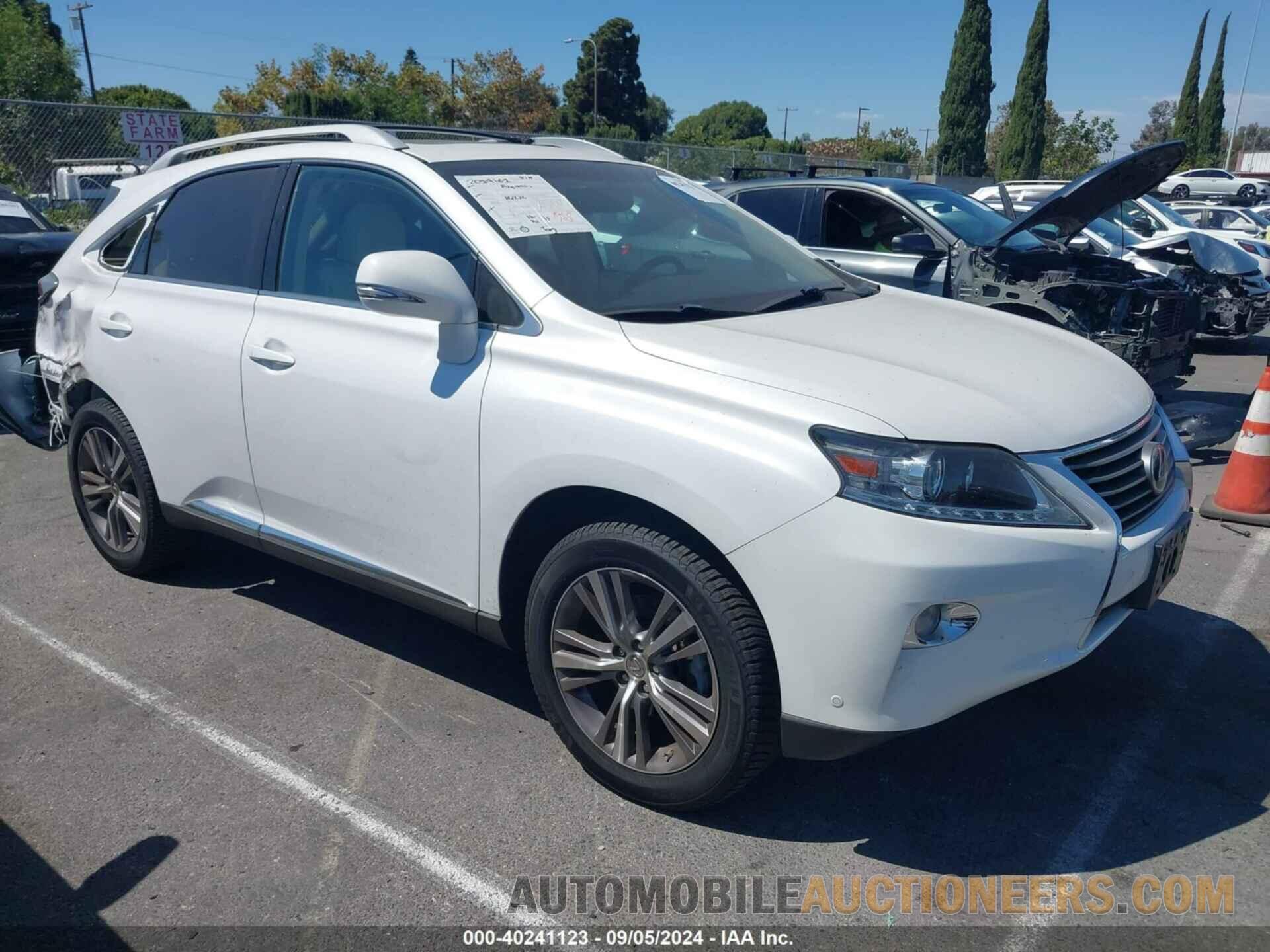 2T2ZK1BA8FC151742 LEXUS RX 350 2015