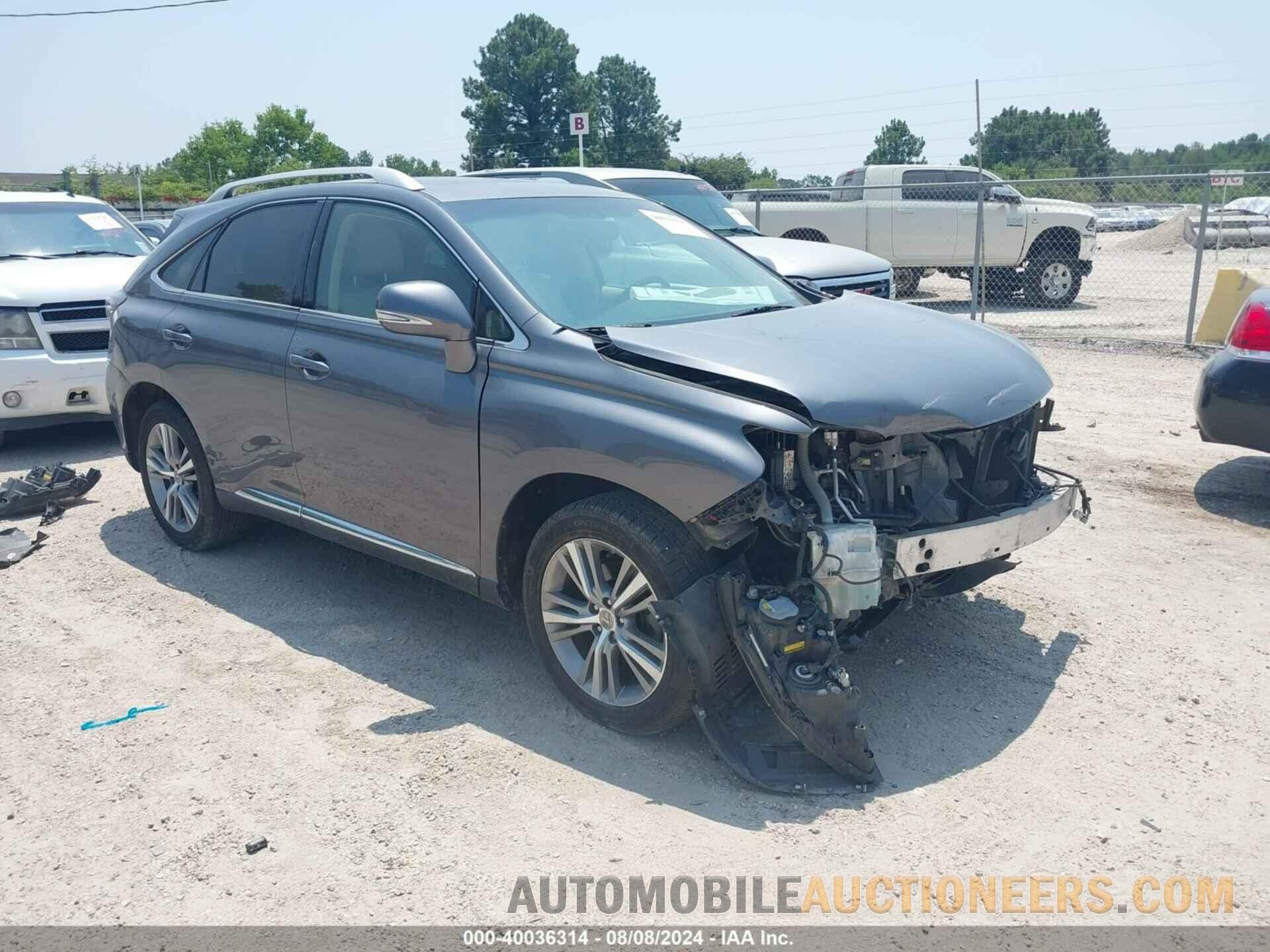 2T2ZK1BA8FC172865 LEXUS RX 350 2015