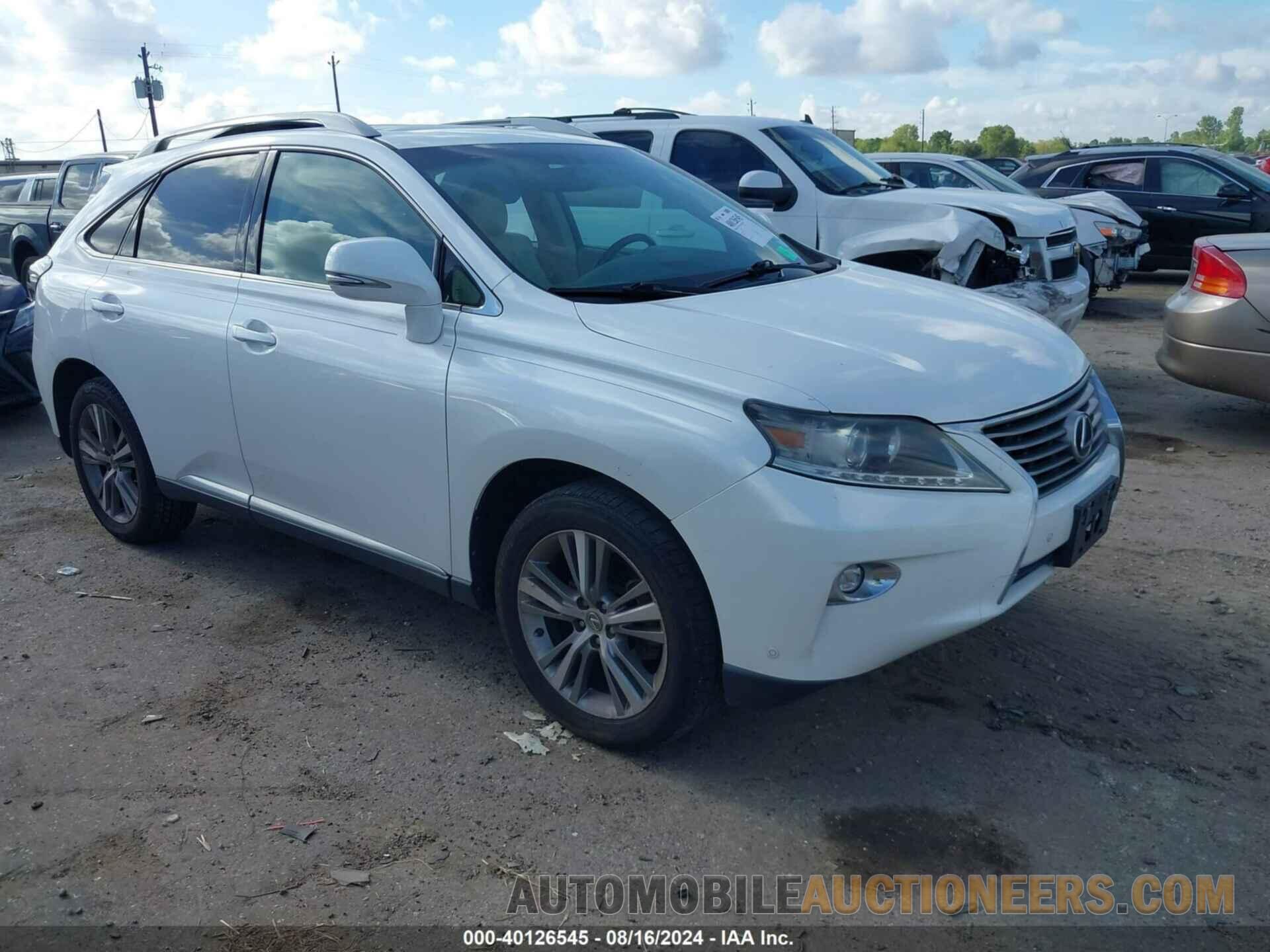 2T2ZK1BA8FC177130 LEXUS RX 350 2015