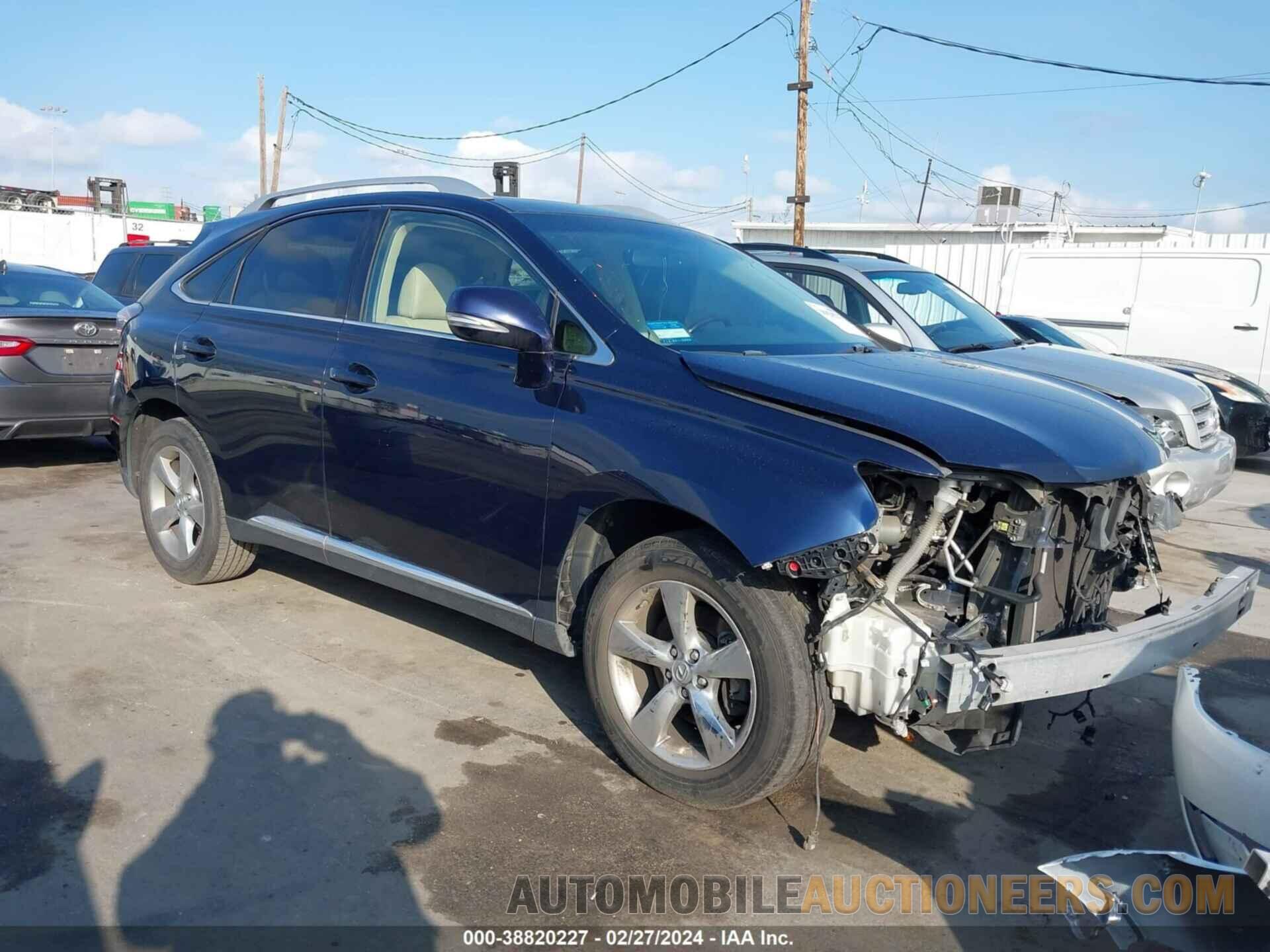 2T2ZK1BA8FC178052 LEXUS RX 350 2015