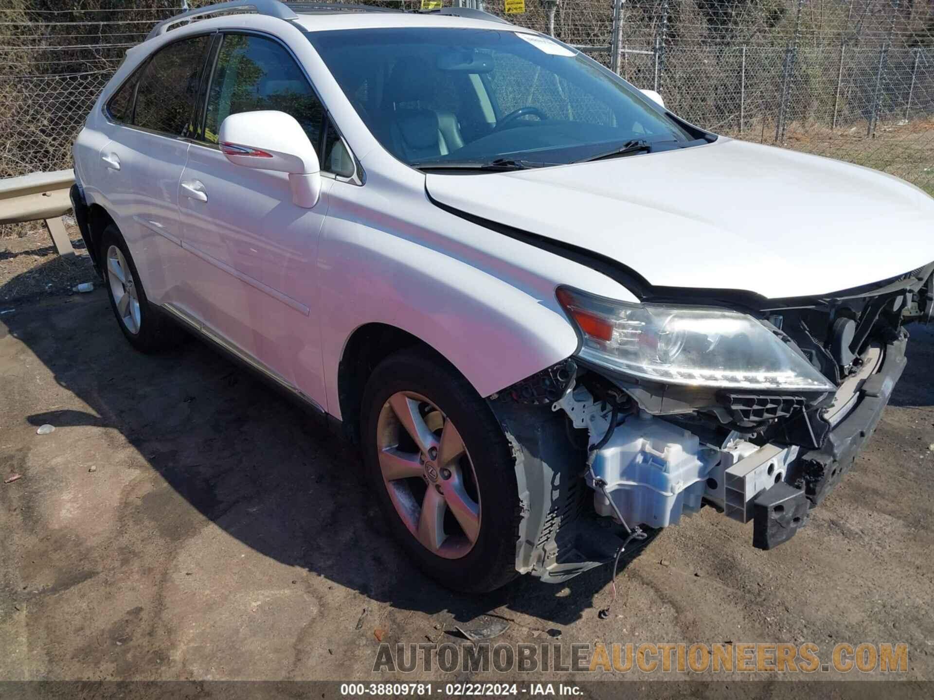 2T2ZK1BA8FC180349 LEXUS RX 350 2015