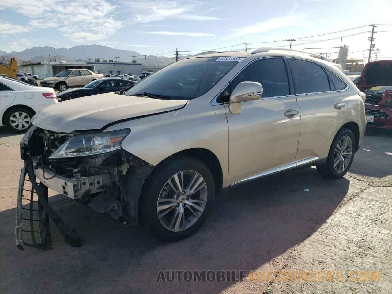 2T2ZK1BA8FC190296 LEXUS RX350 2015