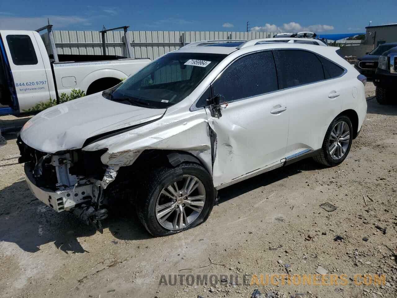 2T2ZK1BA8FC191707 LEXUS RX350 2015