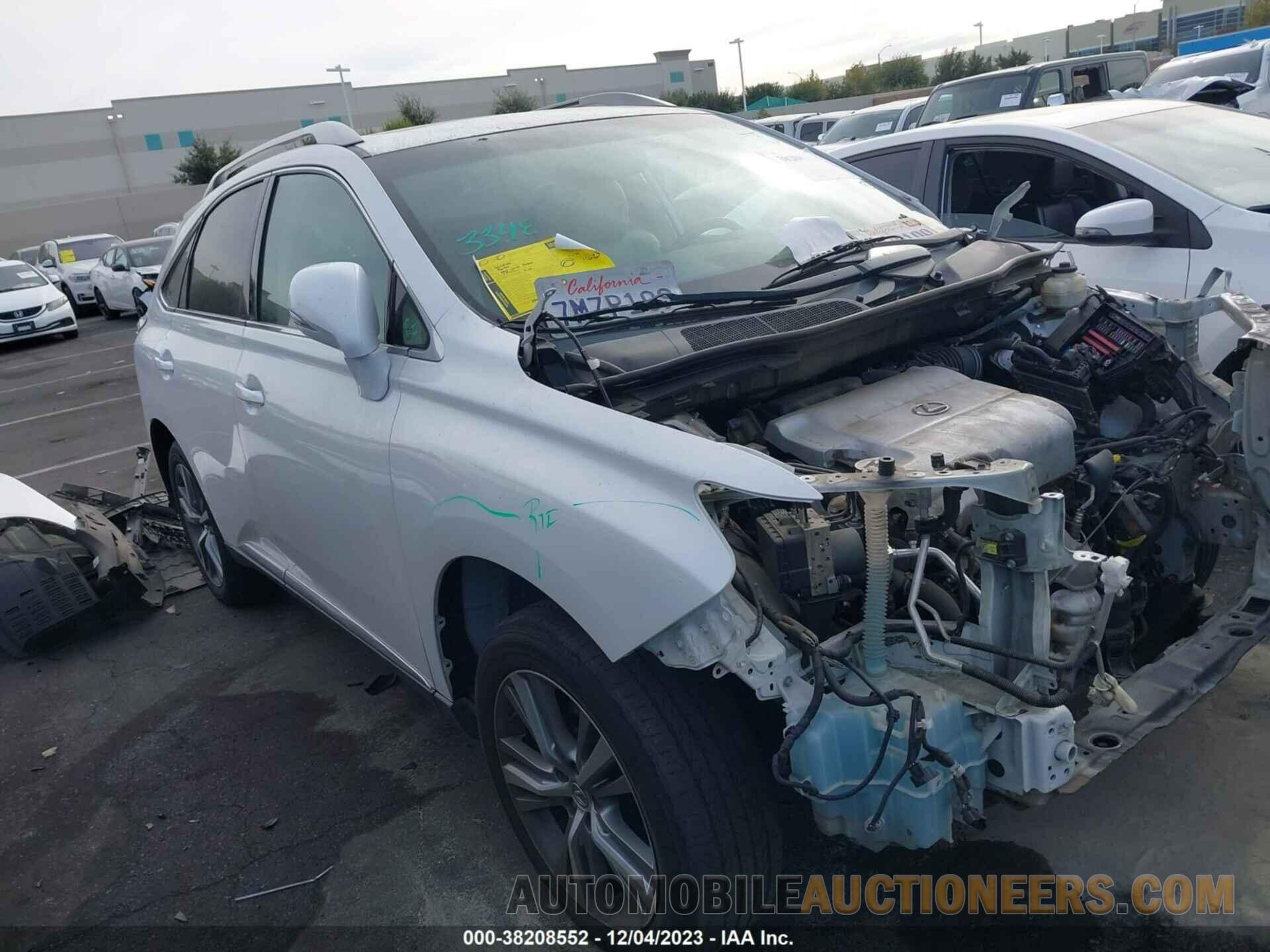 2T2ZK1BA8FC200261 LEXUS RX 350 2015