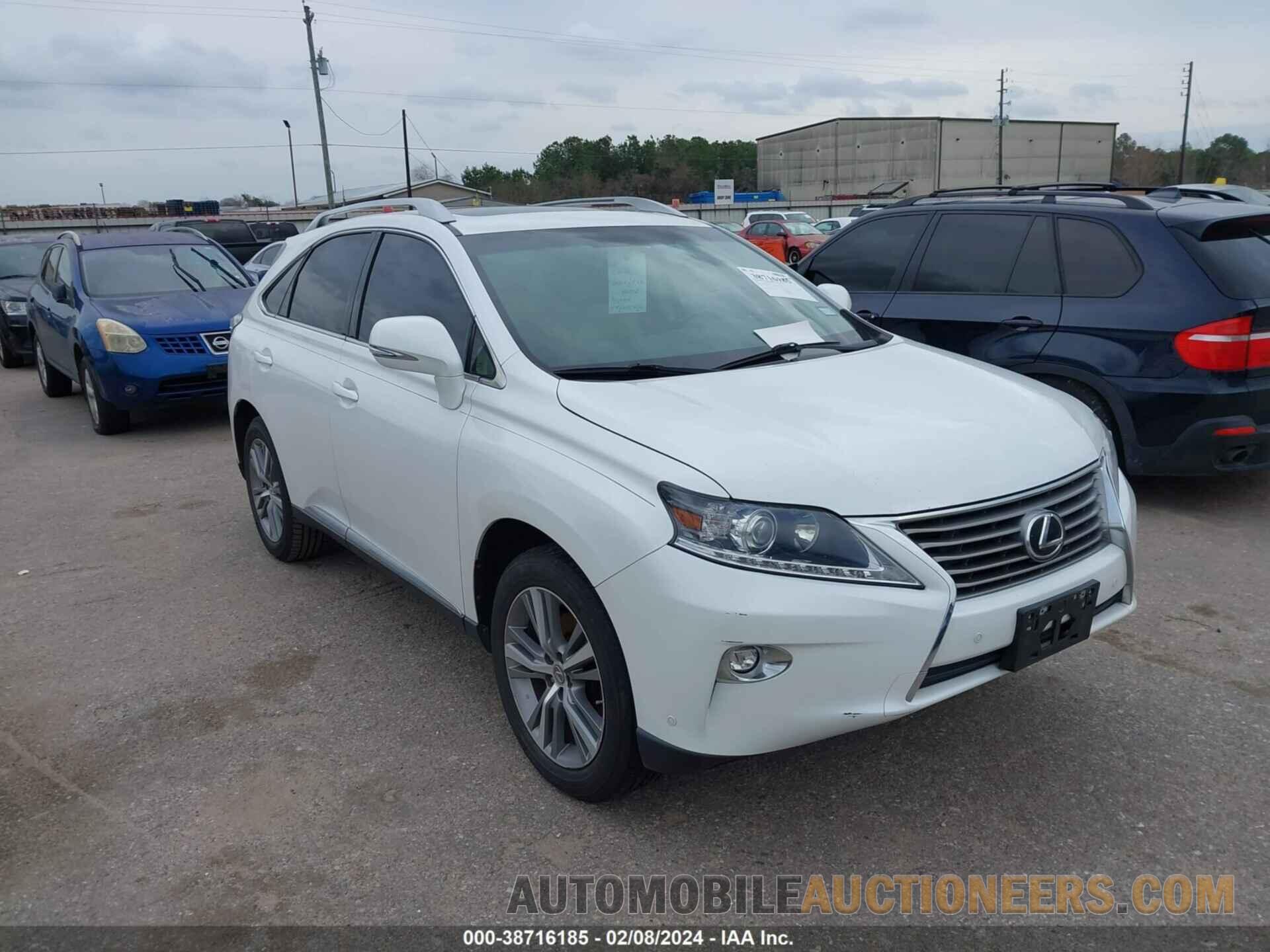 2T2ZK1BA8FC205086 LEXUS RX 350 2015