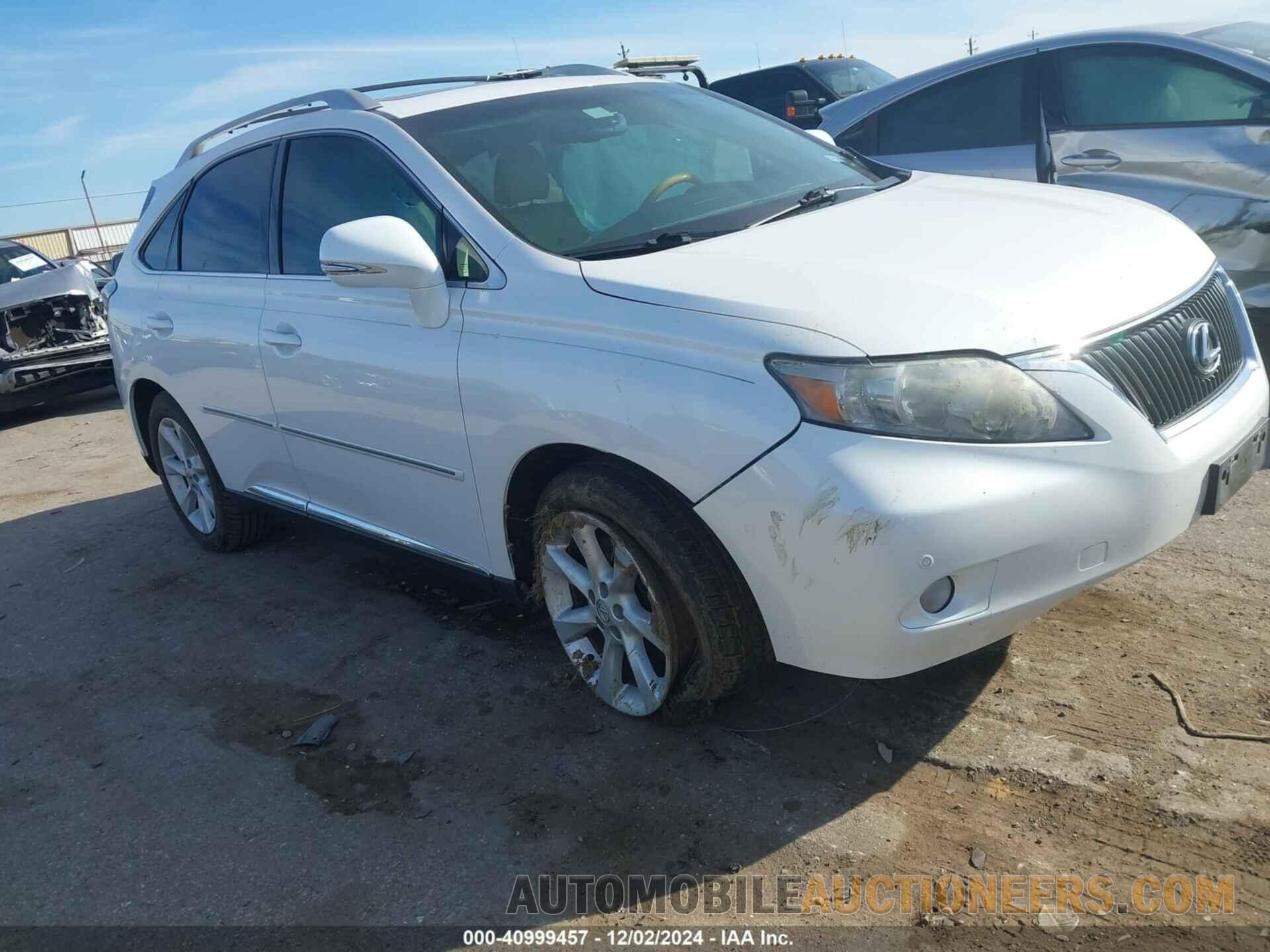 2T2ZK1BA9BC057055 LEXUS RX 350 2011