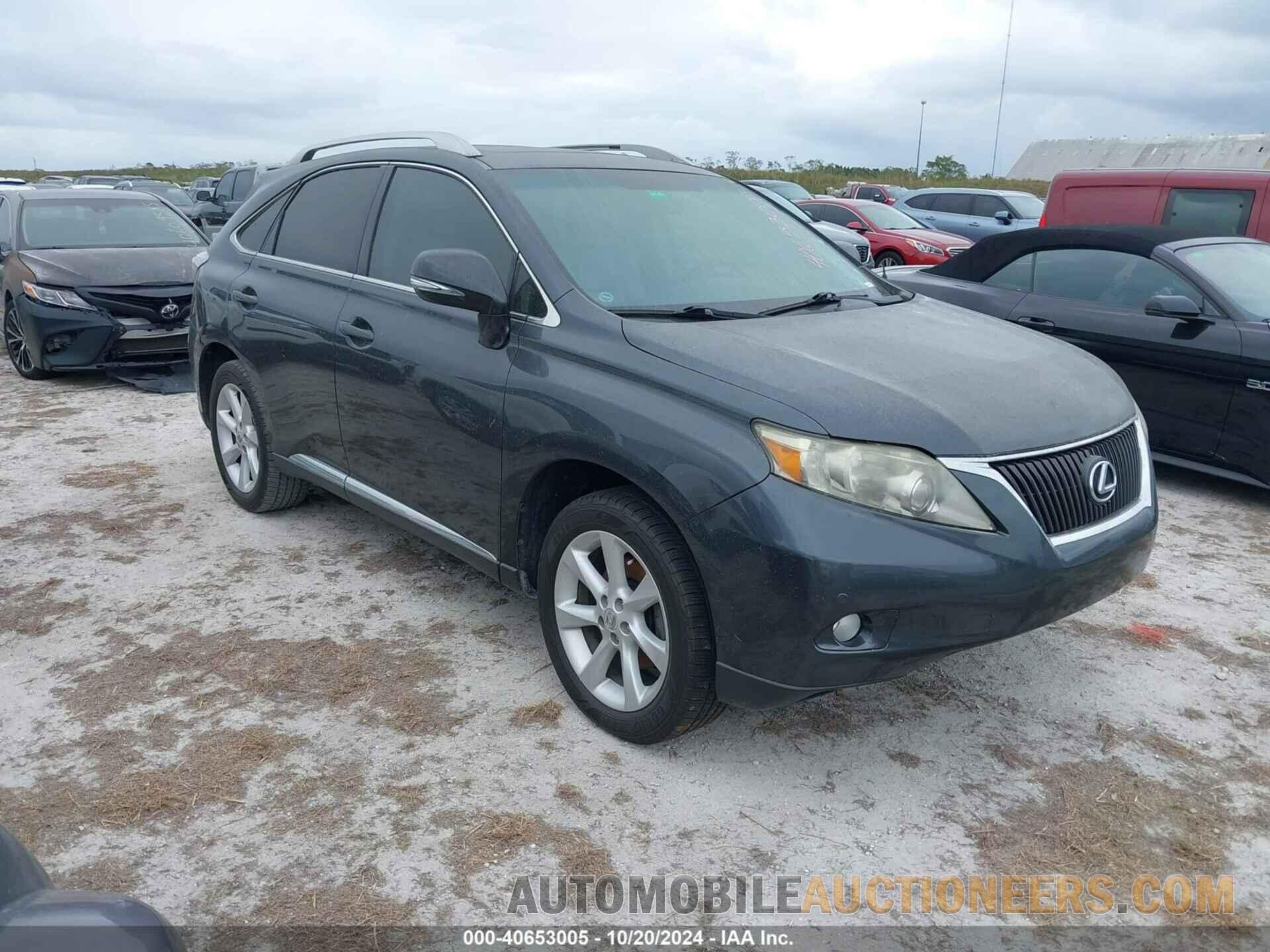 2T2ZK1BA9BC063602 LEXUS RX 350 2011