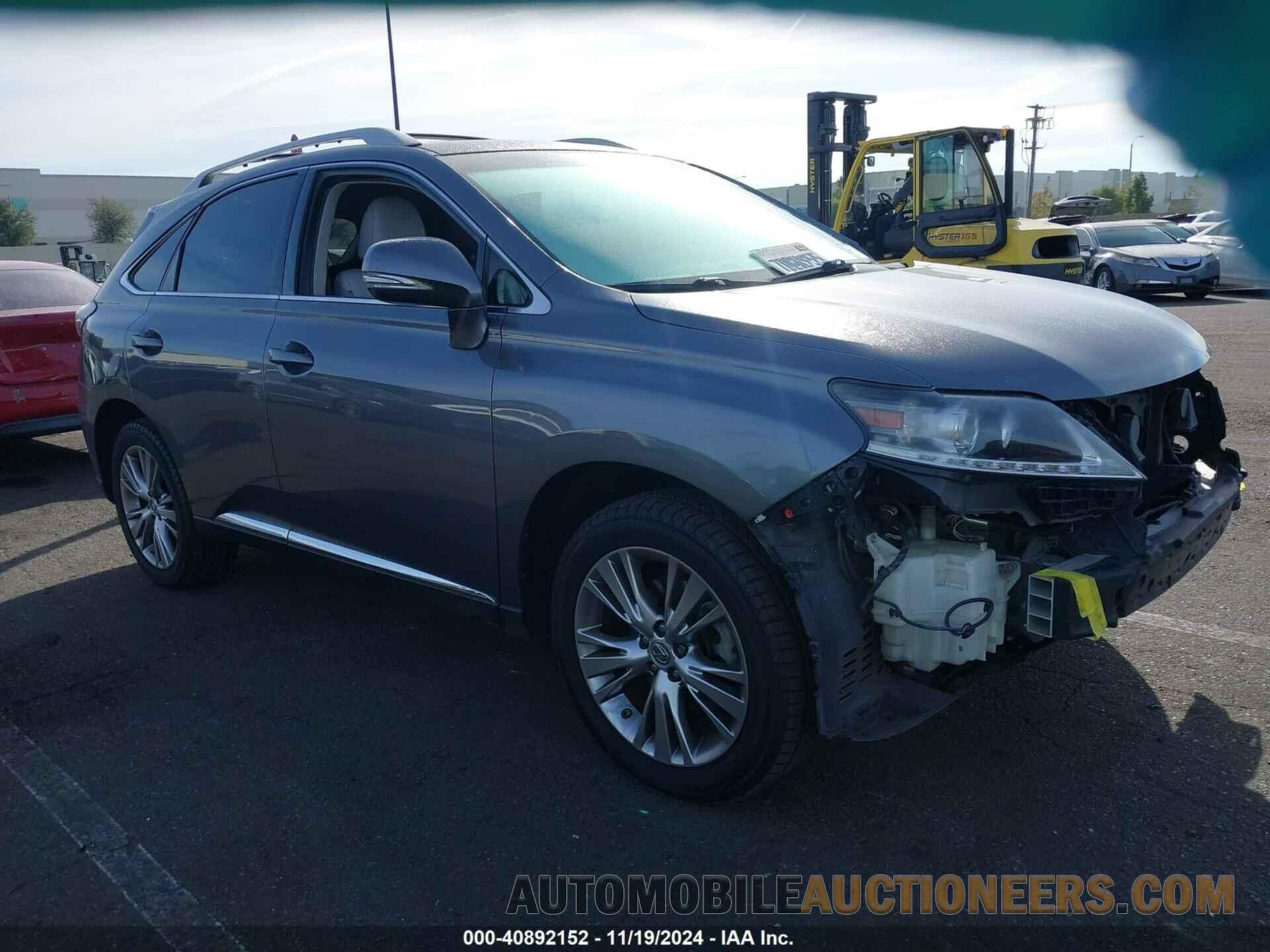 2T2ZK1BA9DC131335 LEXUS RX 350 2013