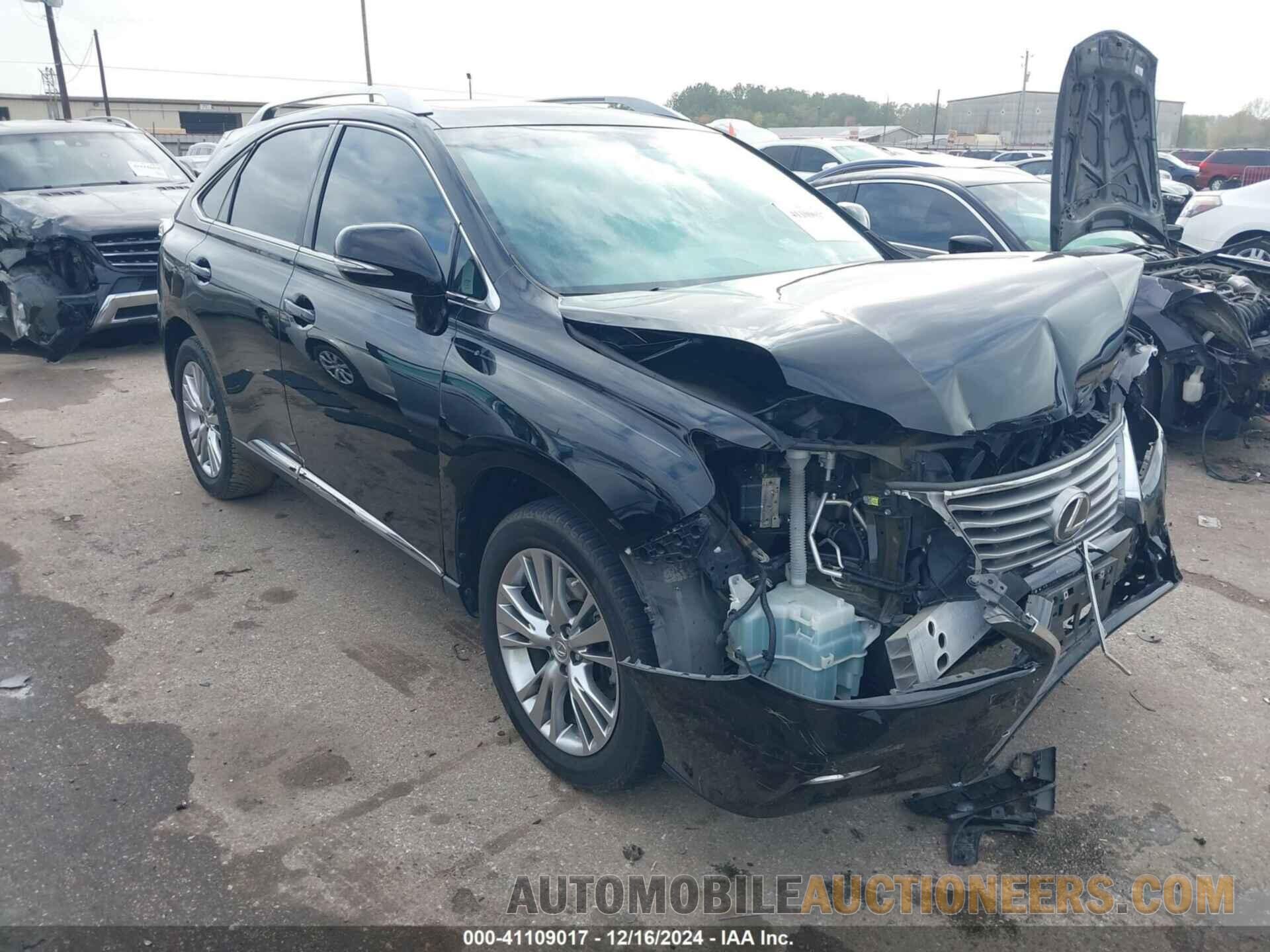 2T2ZK1BA9EC134477 LEXUS RX 350 2014