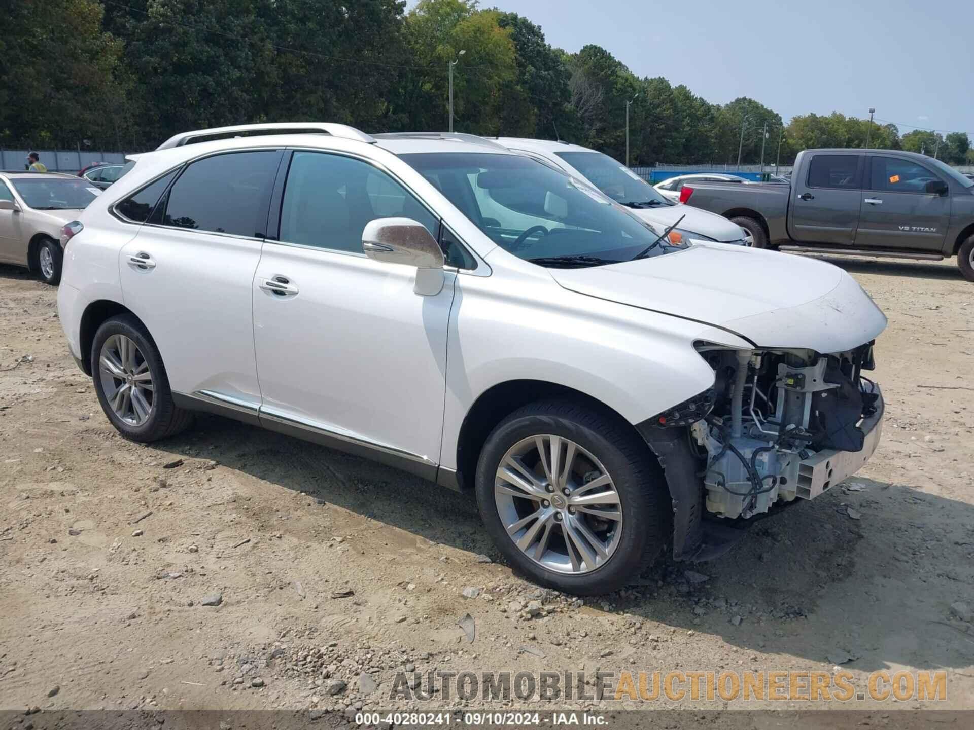 2T2ZK1BA9FC154598 LEXUS RX 350 2015