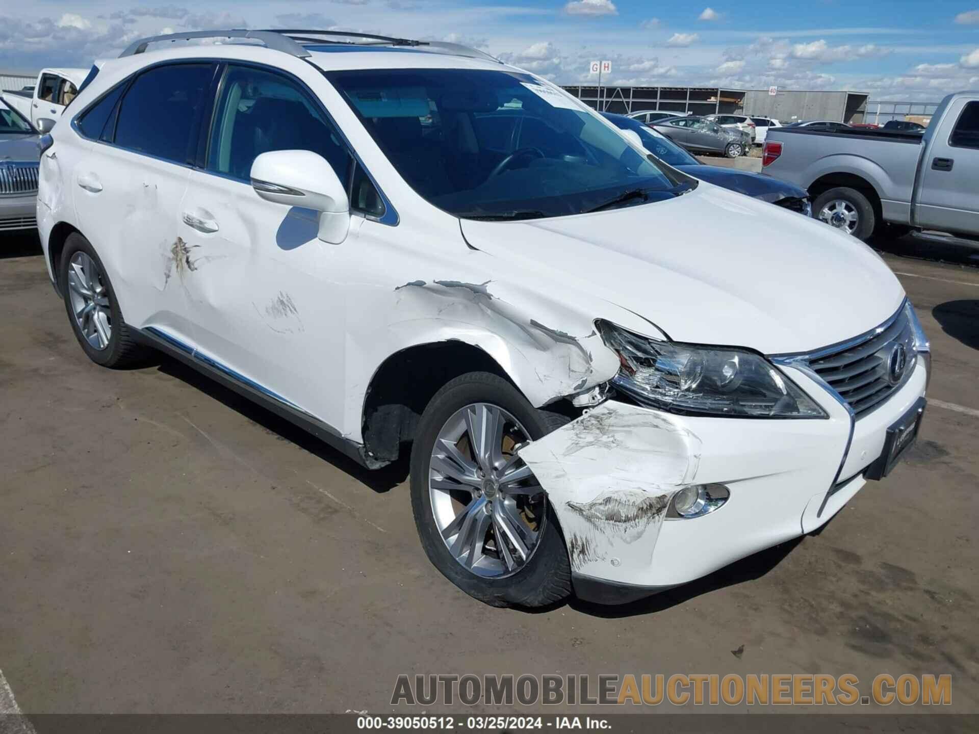 2T2ZK1BA9FC160711 LEXUS RX 350 2015