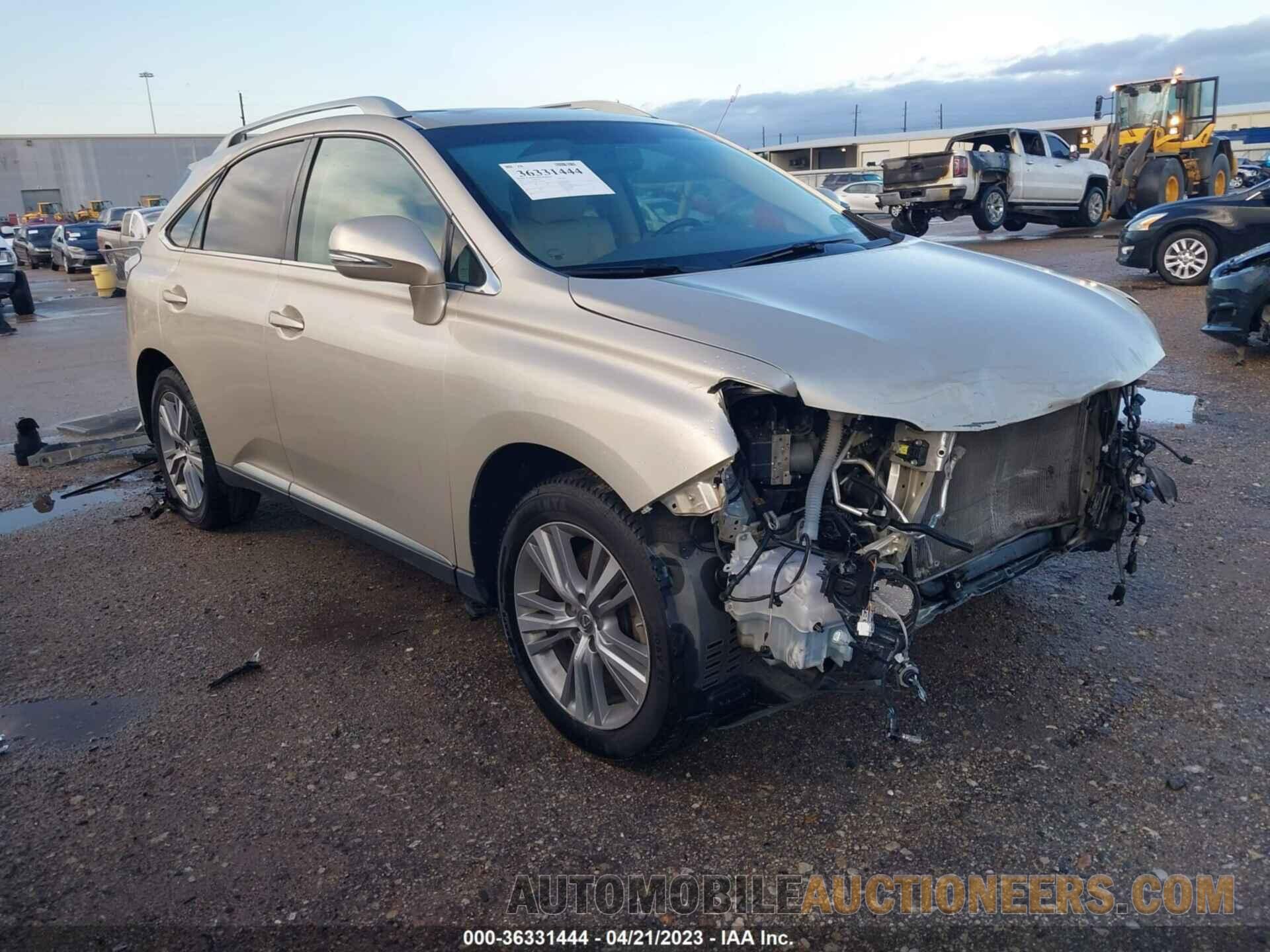 2T2ZK1BA9FC169943 LEXUS RX 350 2015