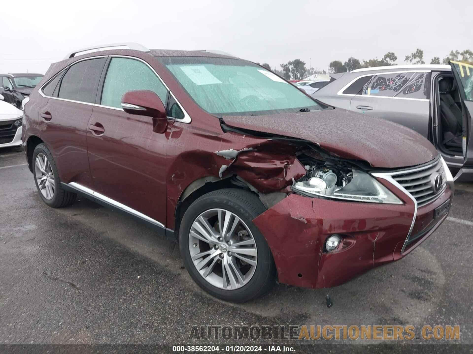 2T2ZK1BA9FC172762 LEXUS RX 2015