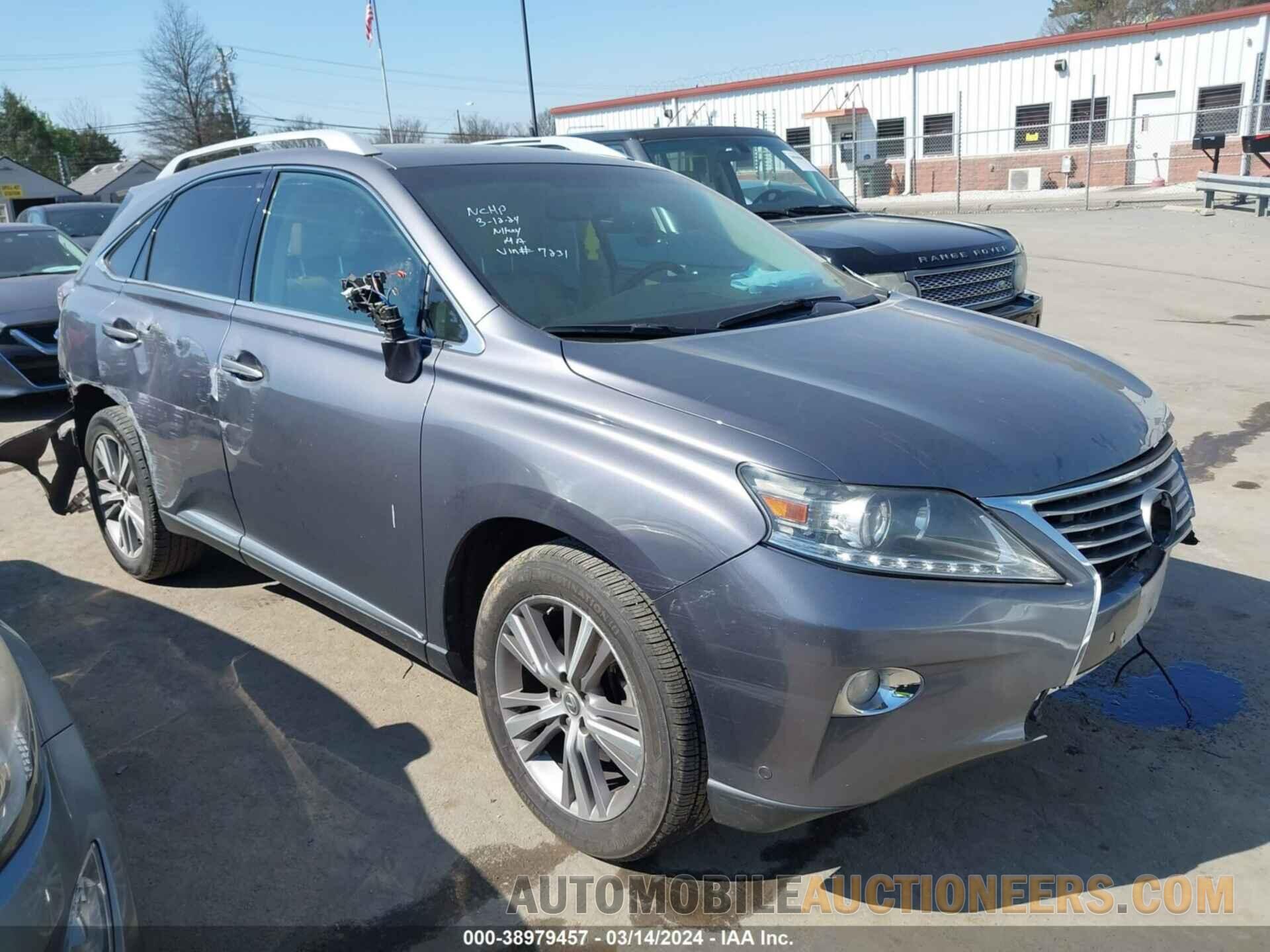 2T2ZK1BA9FC187231 LEXUS RX 350 2015