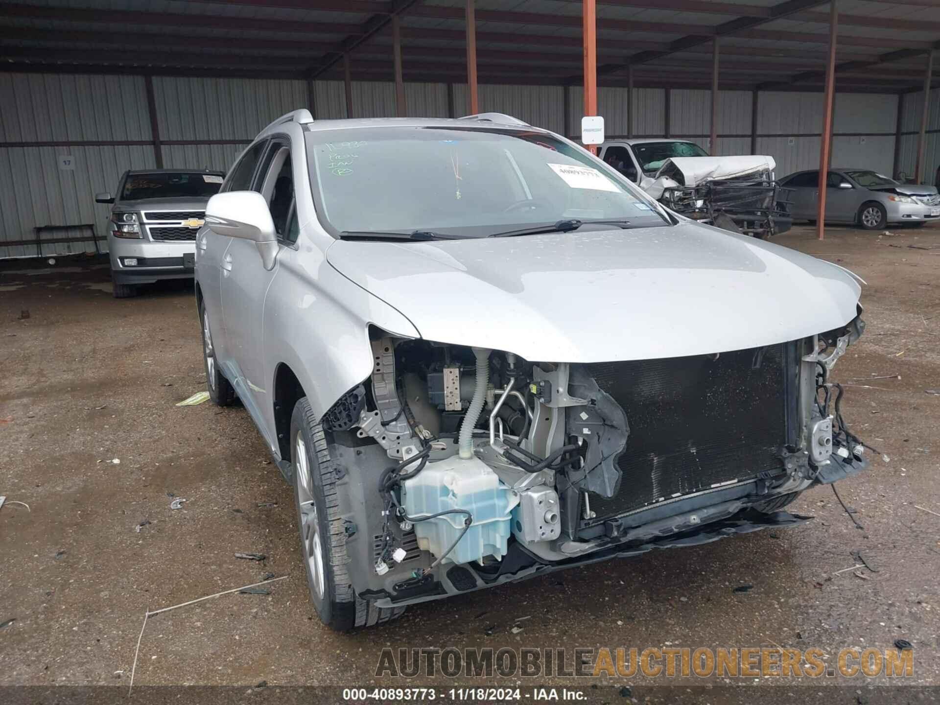 2T2ZK1BAXDC090570 LEXUS RX 350 2013