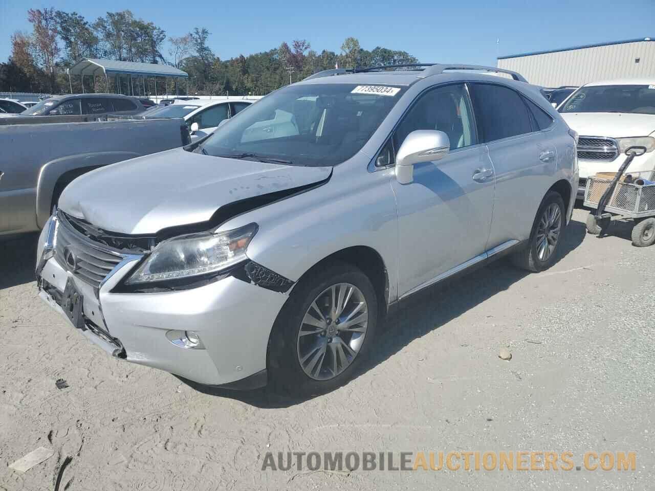 2T2ZK1BAXDC121624 LEXUS RX350 2013