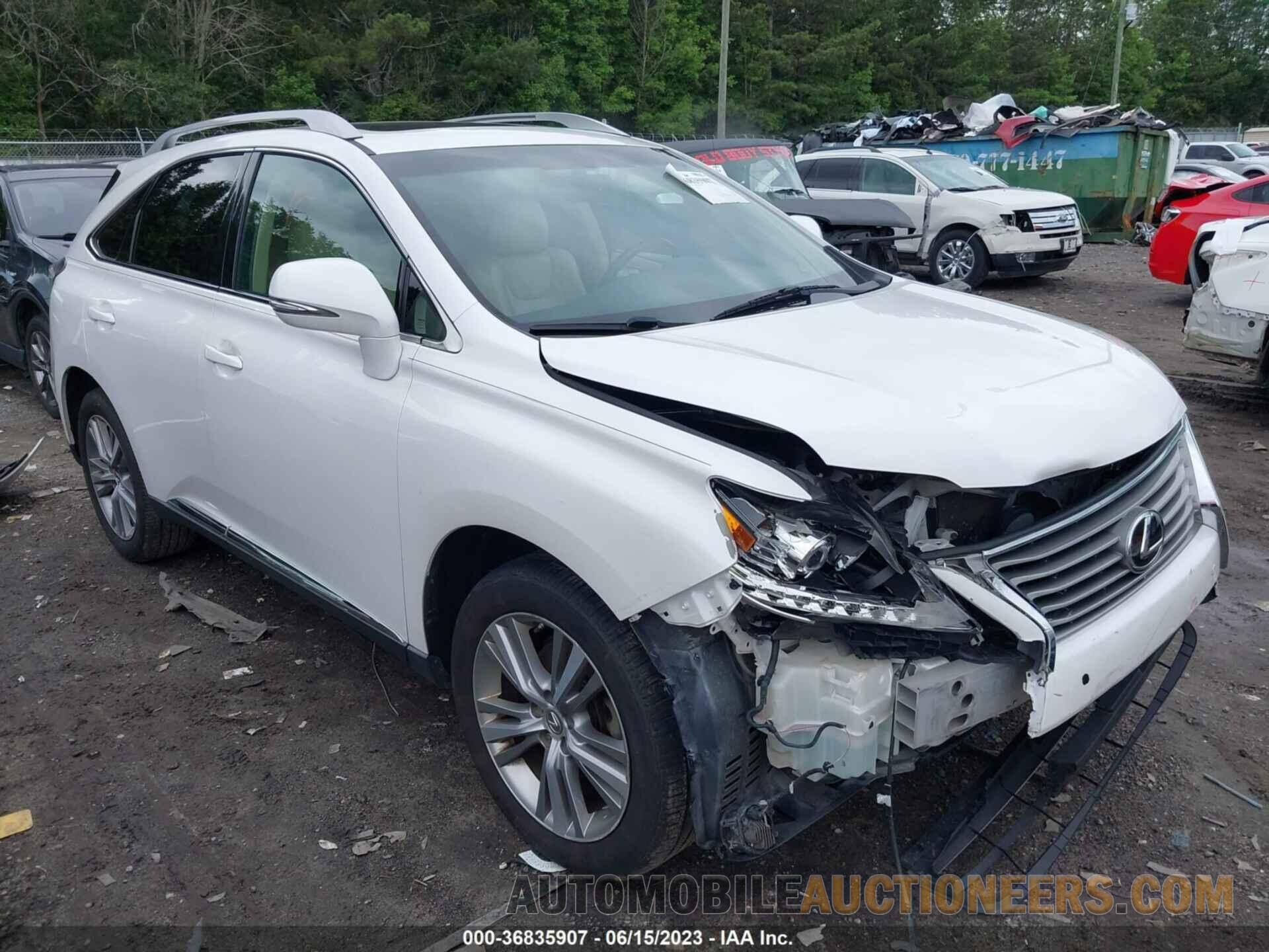 2T2ZK1BAXFC163701 LEXUS RX 350 2015