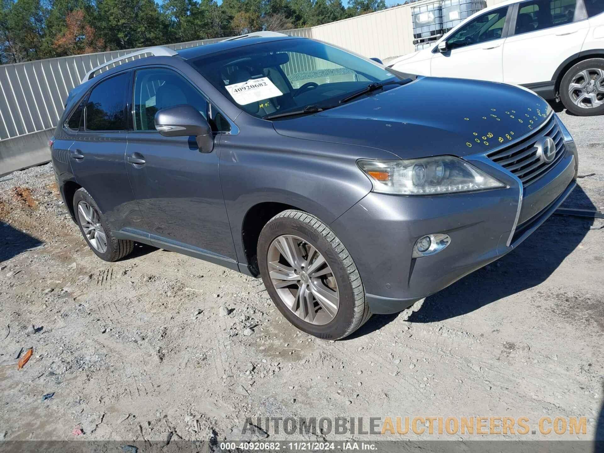 2T2ZK1BAXFC165044 LEXUS RX 2015