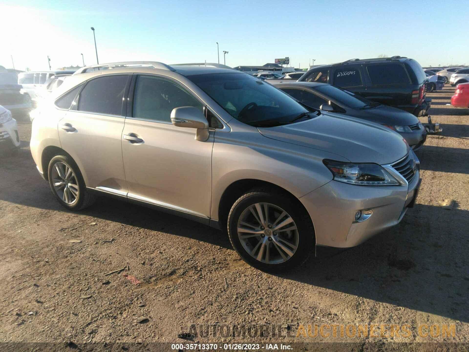 2T2ZK1BAXFC165349 LEXUS RX 350 2015