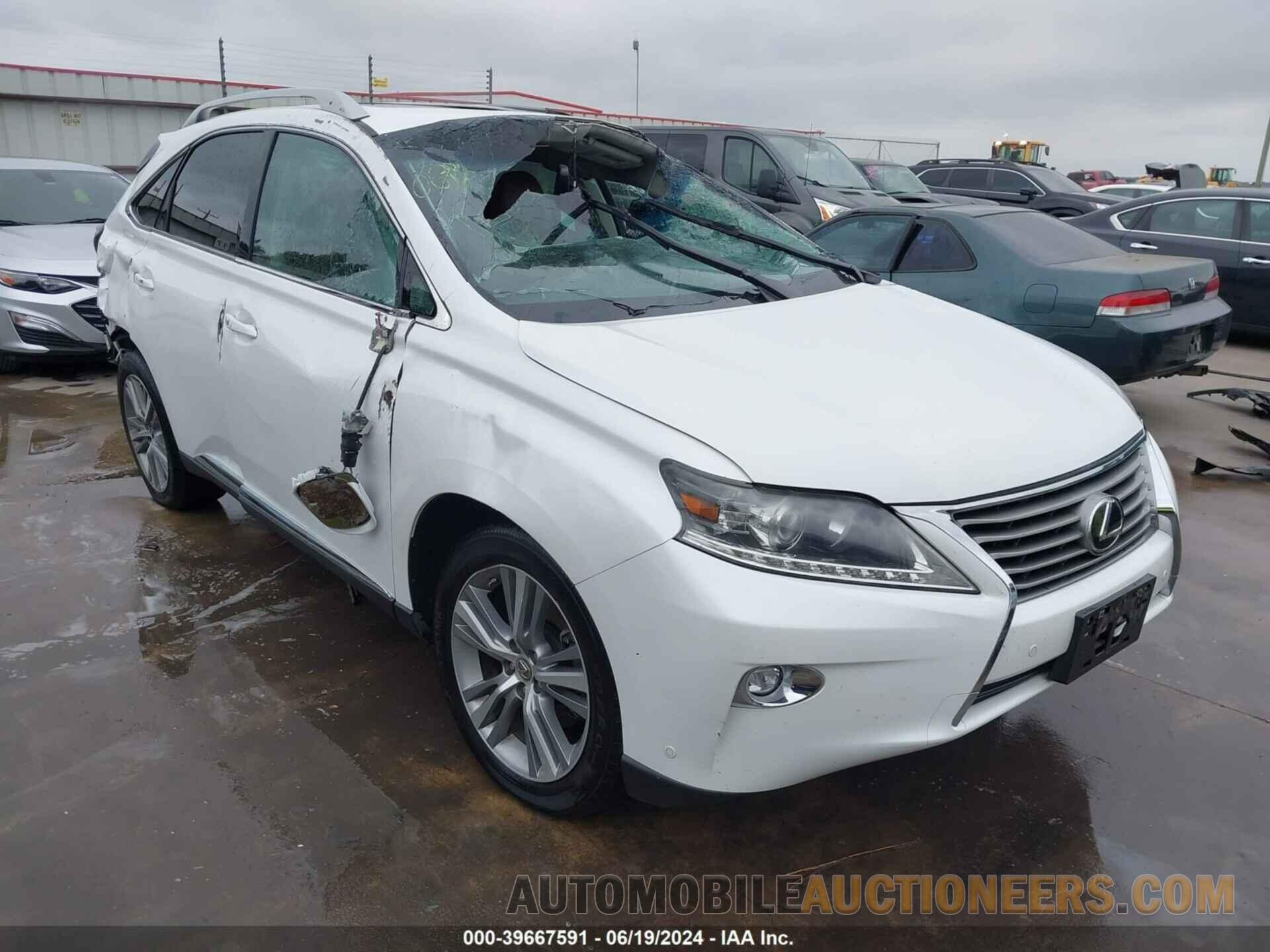 2T2ZK1BAXFC172687 LEXUS RX 350 2015