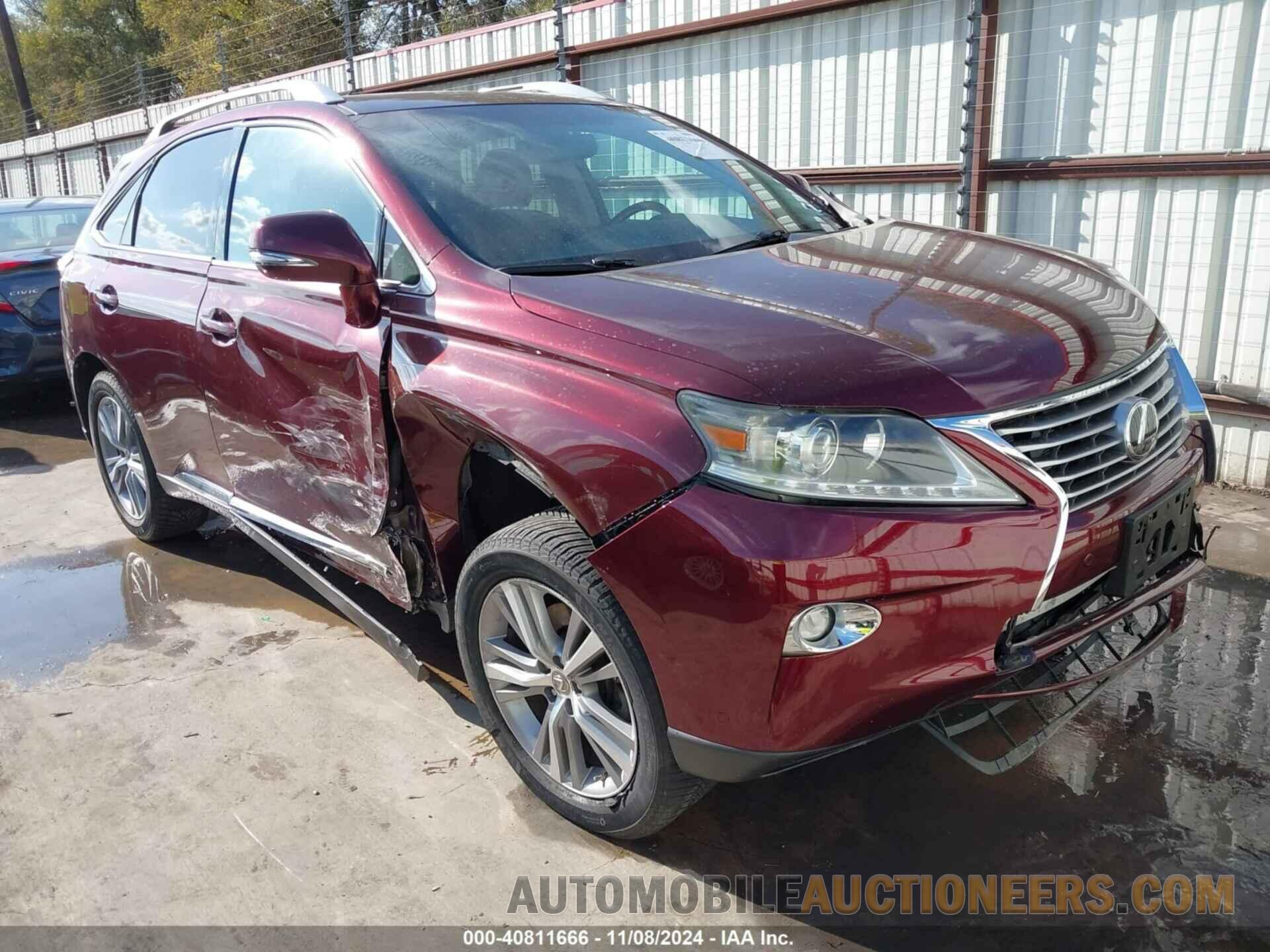 2T2ZK1BAXFC180031 LEXUS RX 350 2015