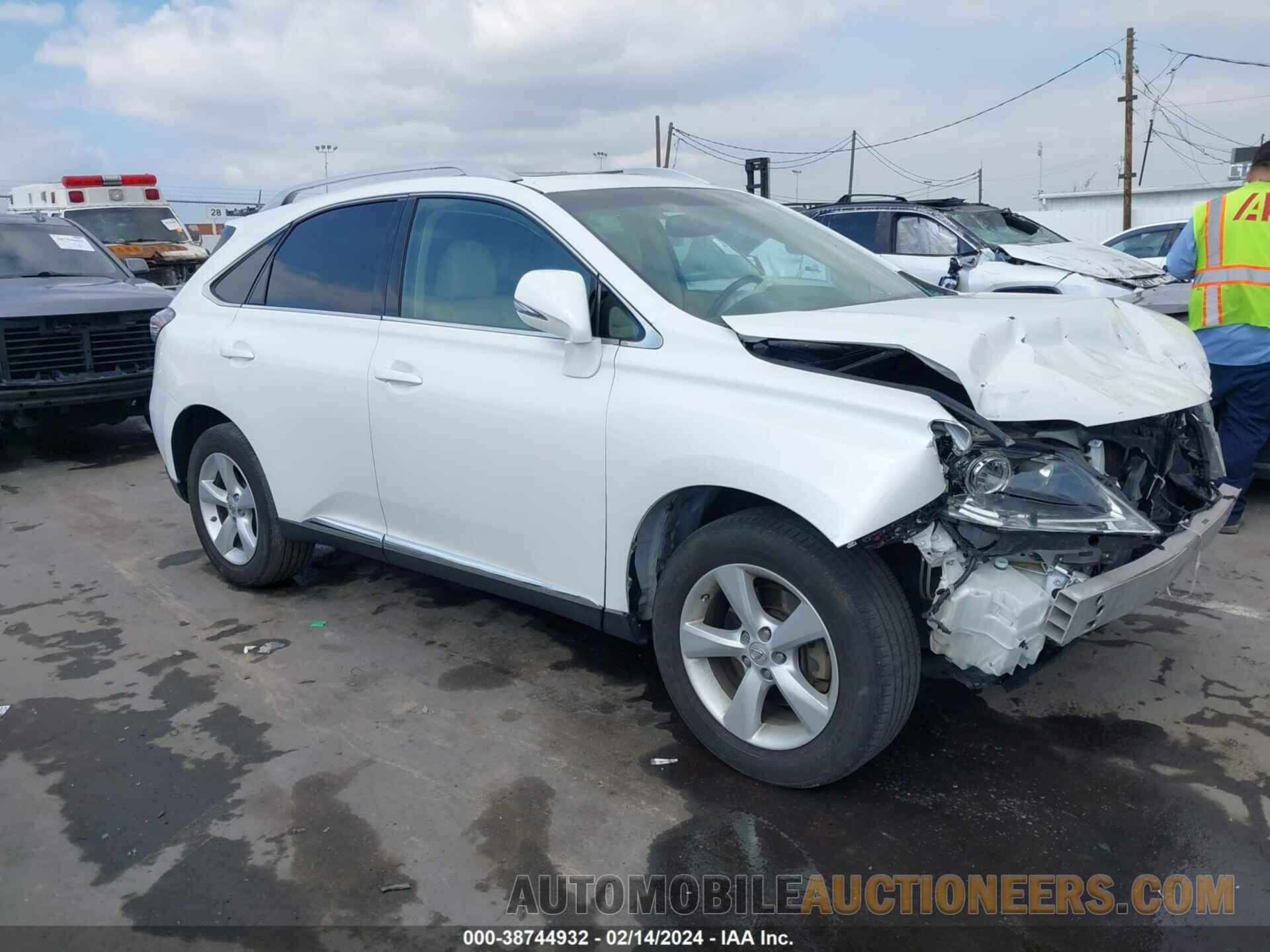 2T2ZK1BAXFC190784 LEXUS RX 350 2015