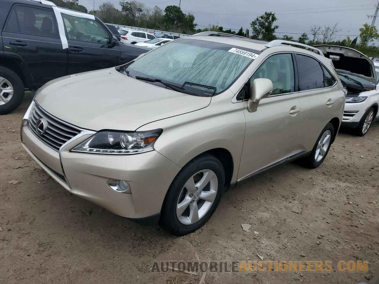 2T2ZK1BAXFC191076 LEXUS RX350 2015