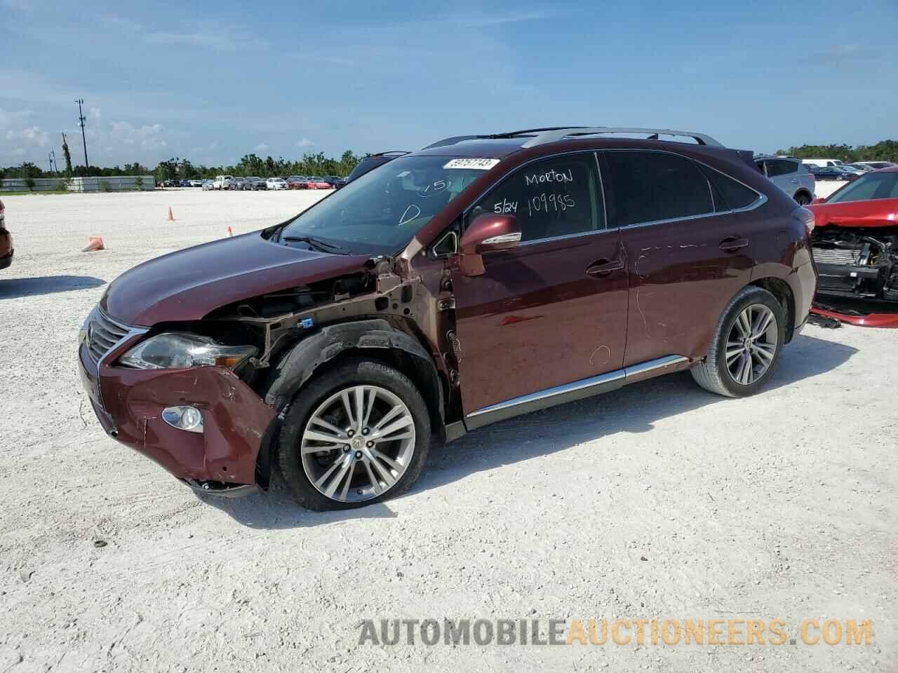 2T2ZK1BAXFC191532 LEXUS RX350 2015