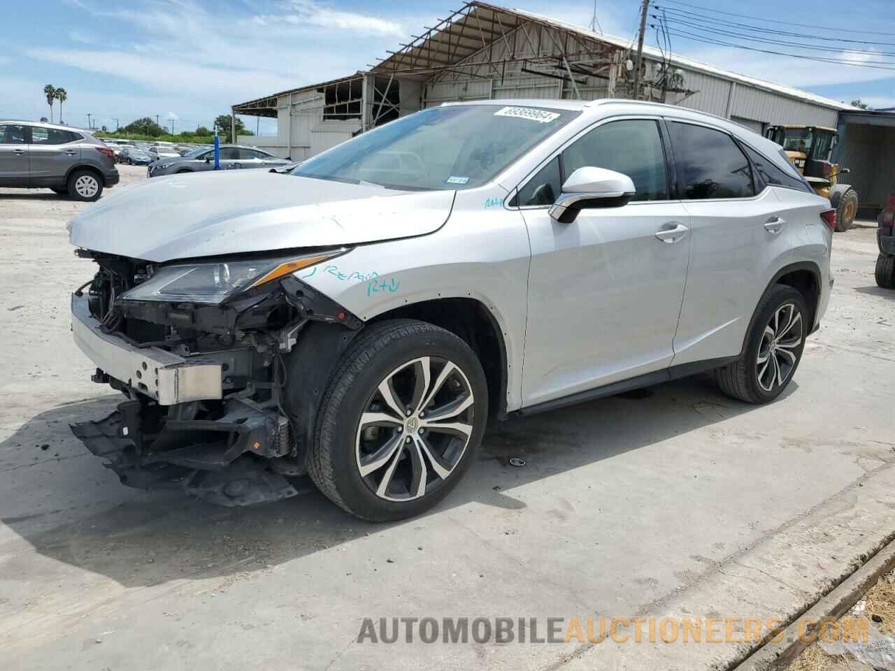 2T2ZZMCA0GC004828 LEXUS RX350 2016