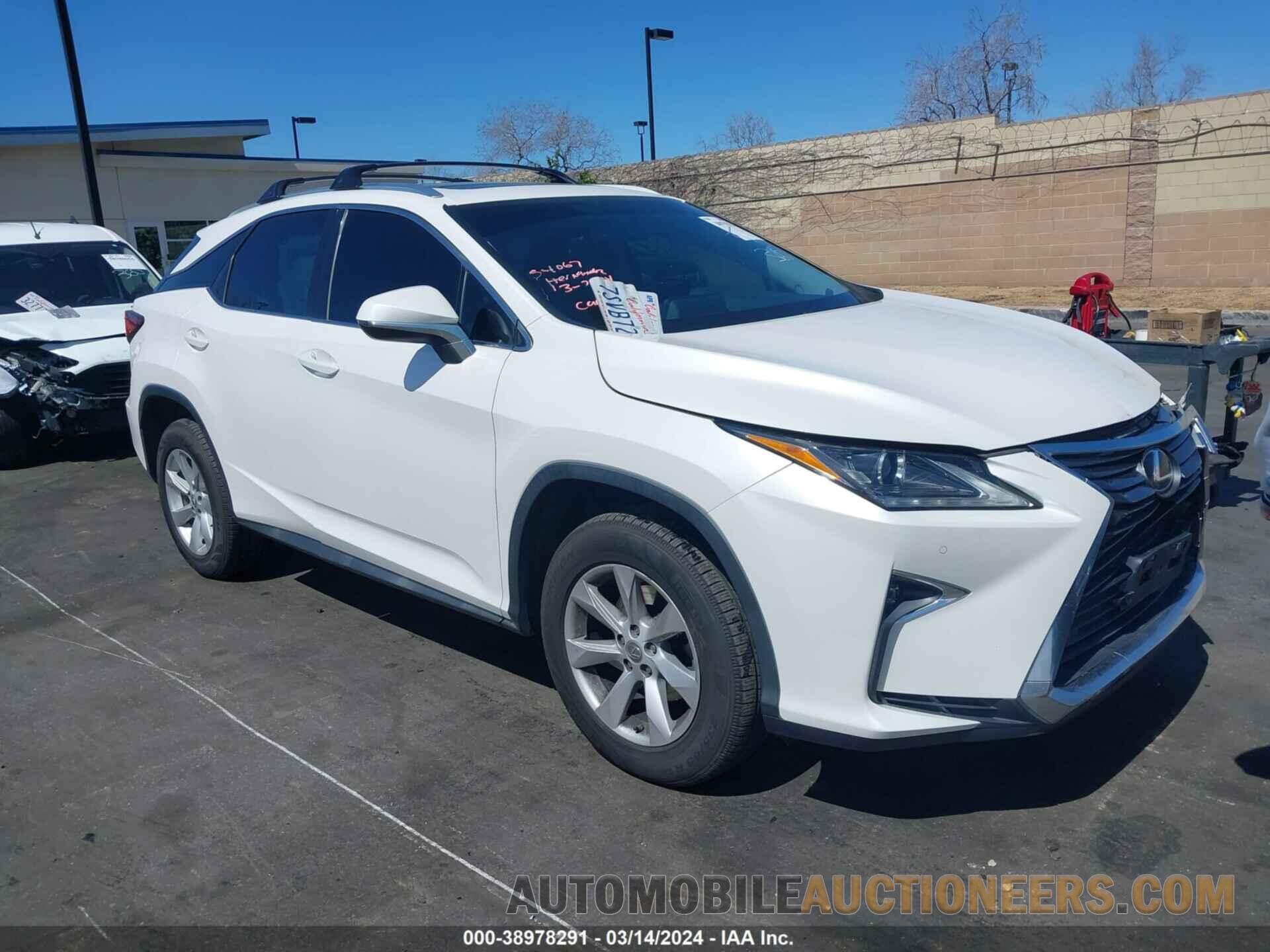 2T2ZZMCA0GC011441 LEXUS RX 350 2016