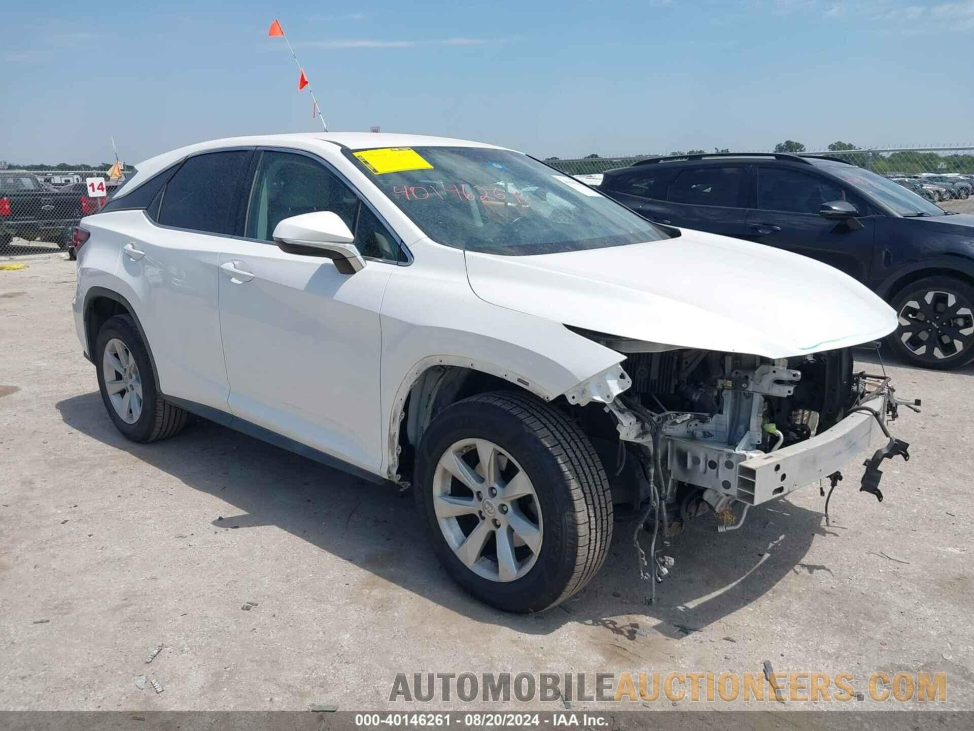 2T2ZZMCA0GC016820 LEXUS RX 350 2016