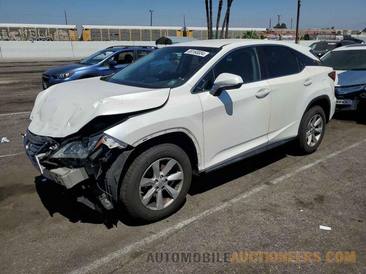 2T2ZZMCA0GC019507 LEXUS RX350 2016