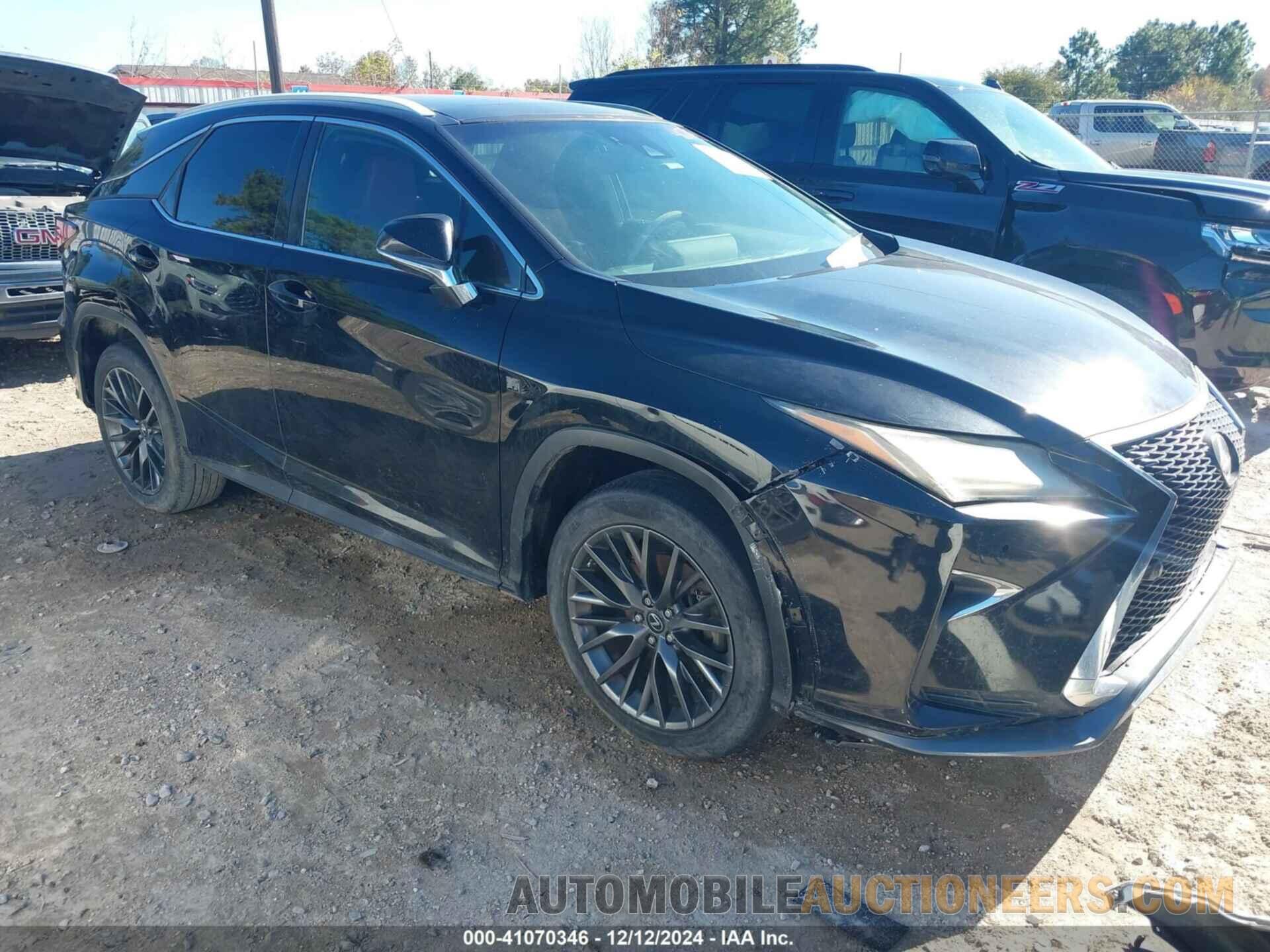 2T2ZZMCA0HC037636 LEXUS RX 350 2017