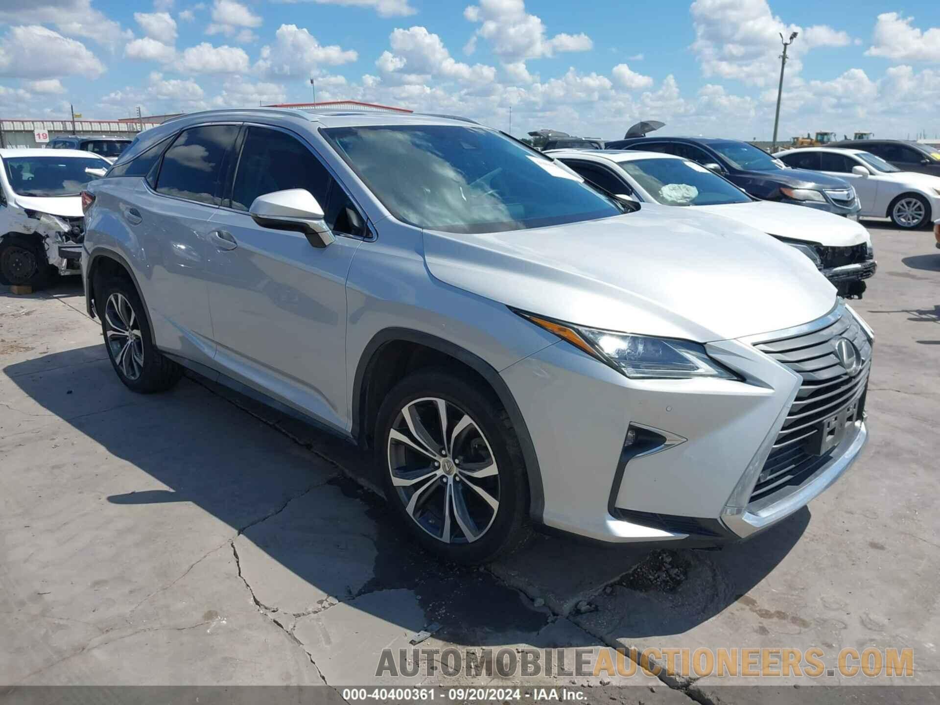 2T2ZZMCA0HC048992 LEXUS RX 2017