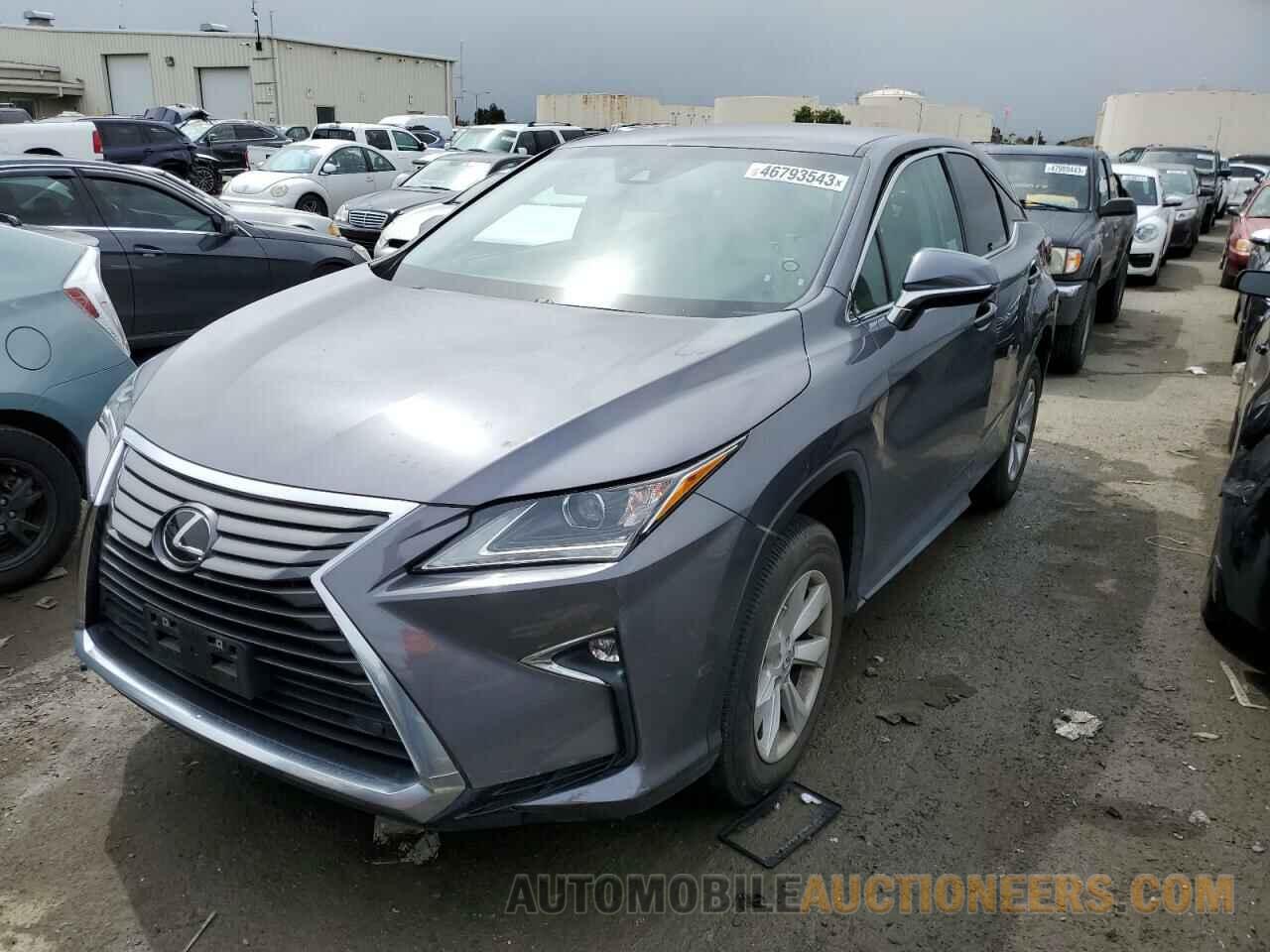 2T2ZZMCA0HC050354 LEXUS RX350 2017