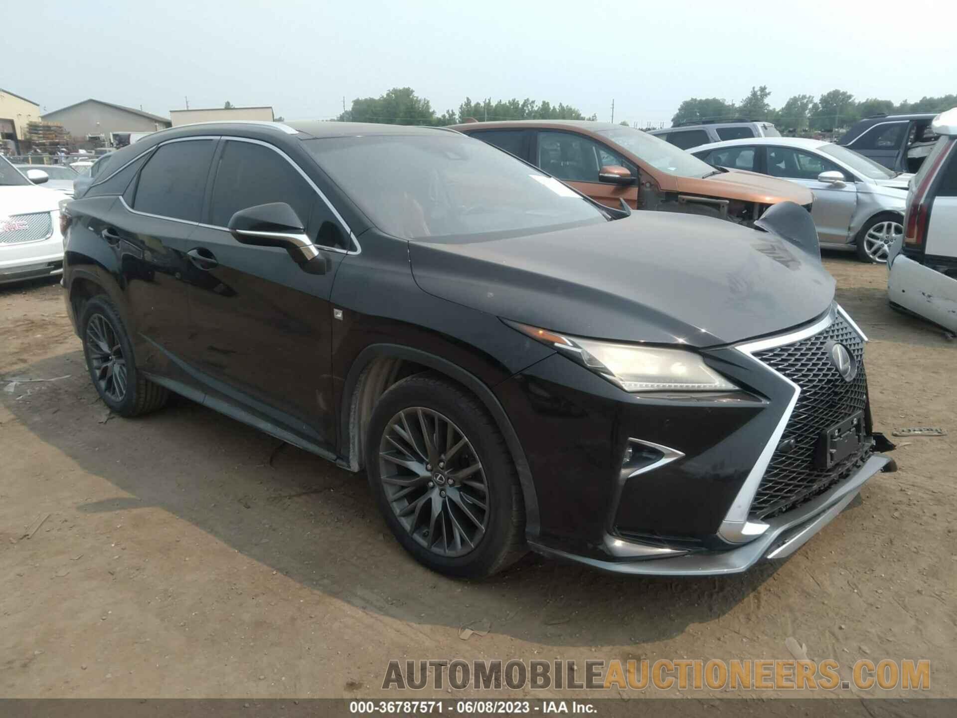 2T2ZZMCA0HC053609 LEXUS RX 2017