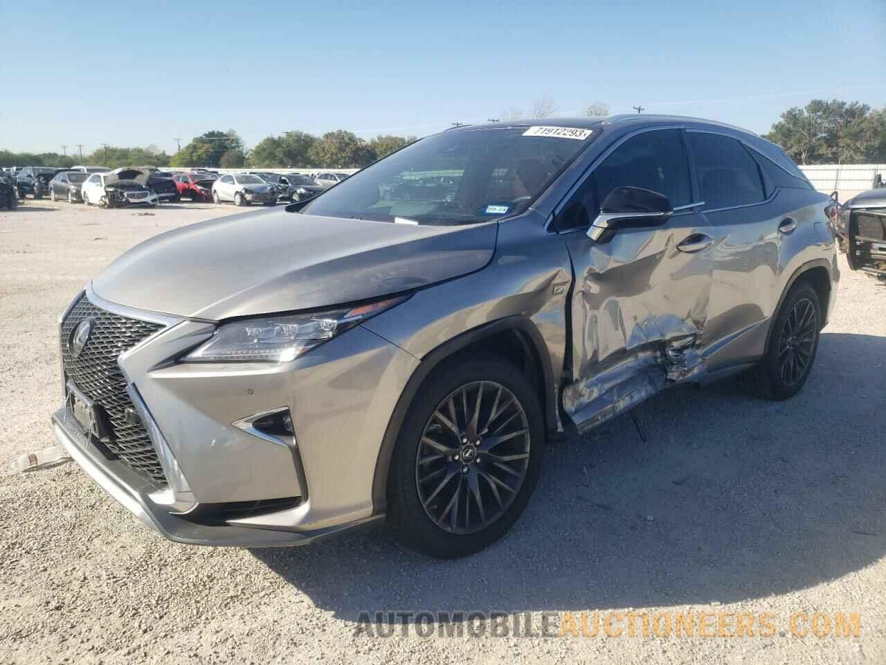 2T2ZZMCA0HC055845 LEXUS RX350 2017