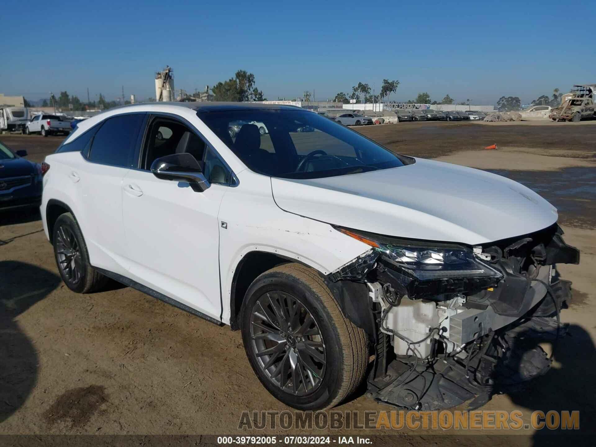 2T2ZZMCA0HC060298 LEXUS RX 350 2017