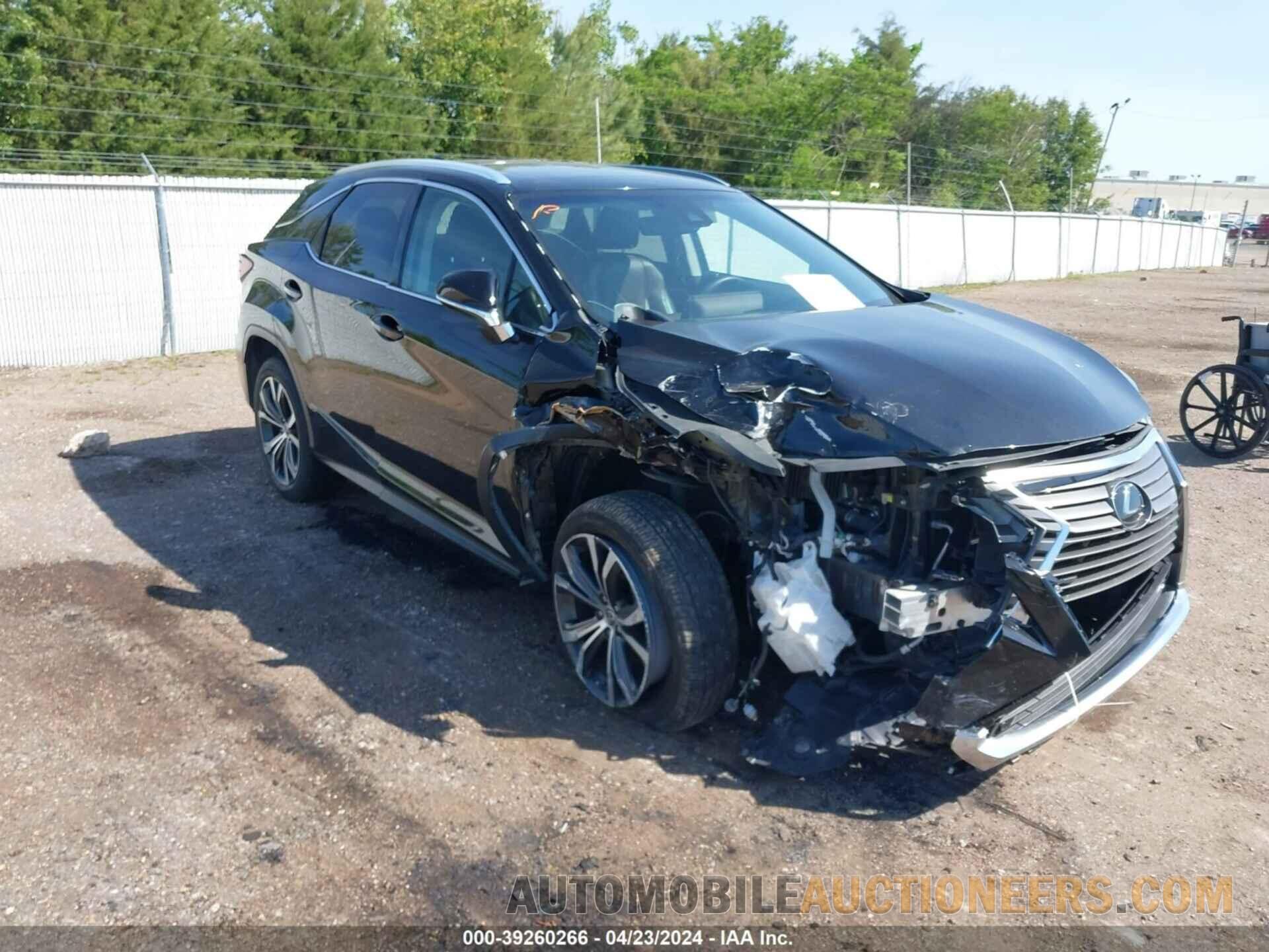 2T2ZZMCA0HC070099 LEXUS RX 350 2017