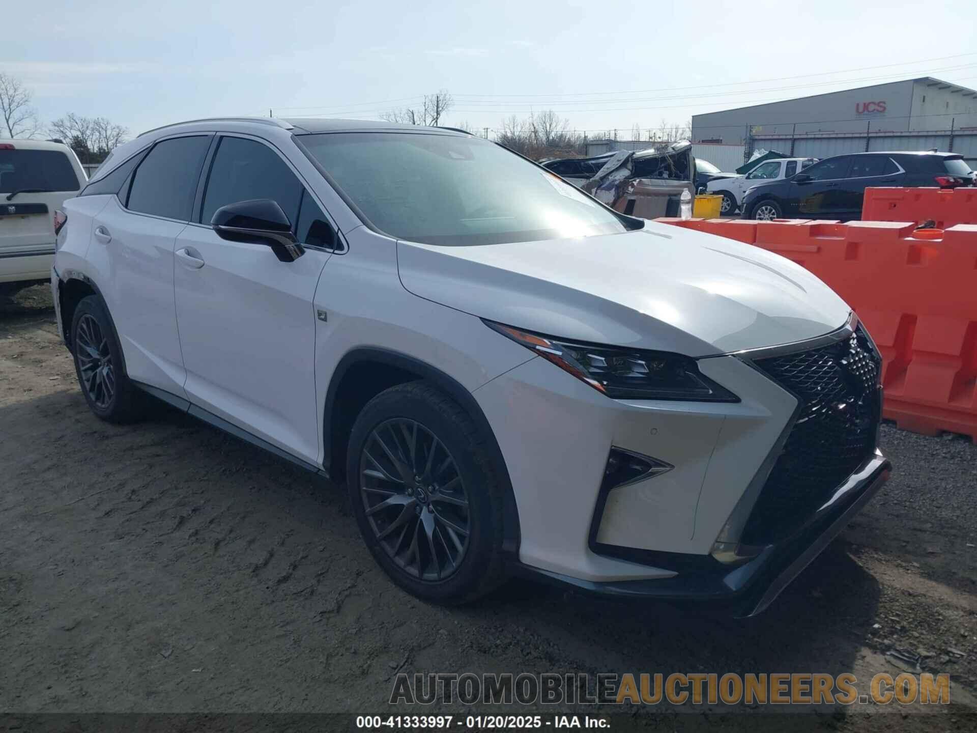 2T2ZZMCA0HC074167 LEXUS RX 350 2017