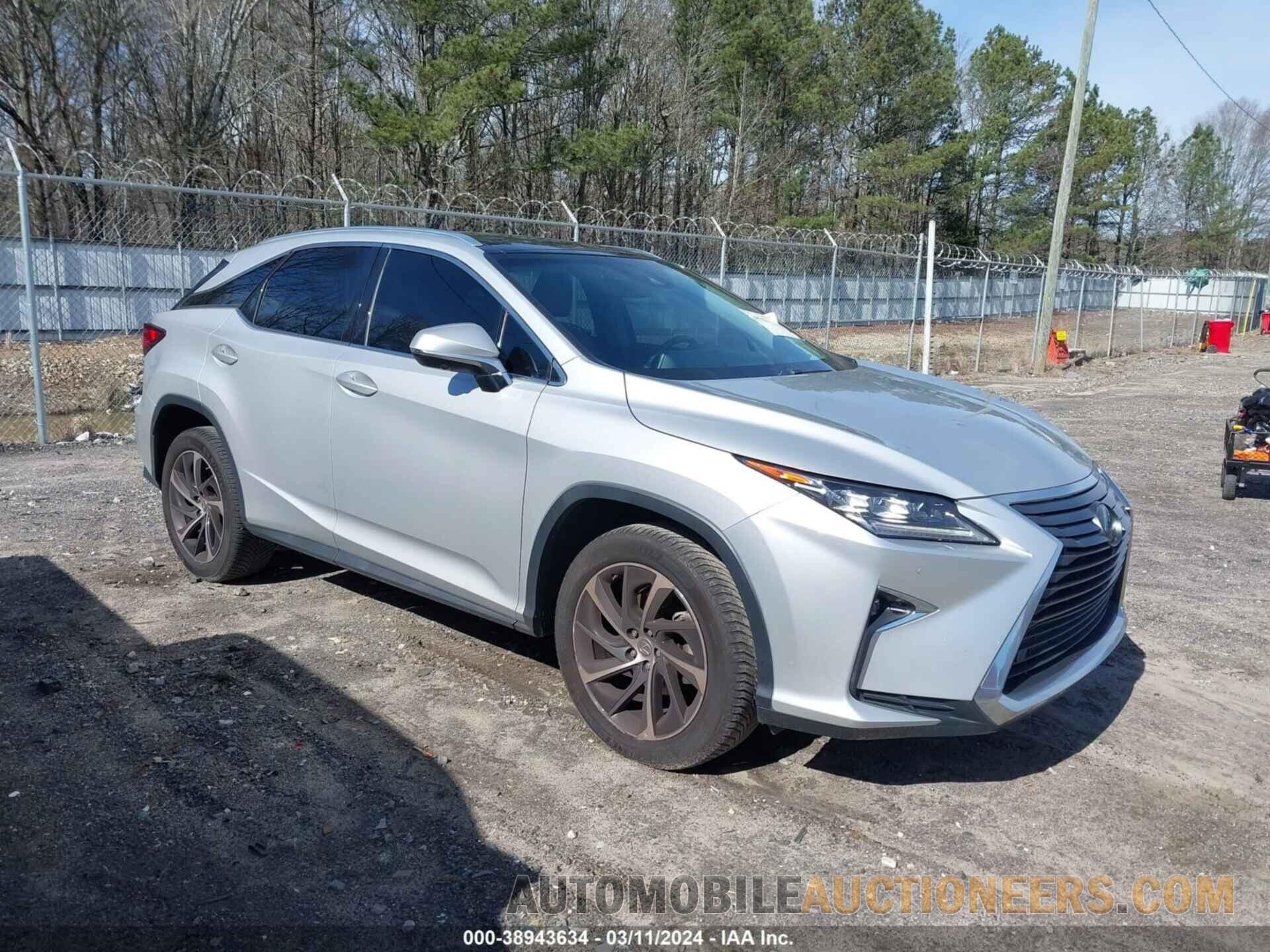 2T2ZZMCA0HC086707 LEXUS RX 350 2017