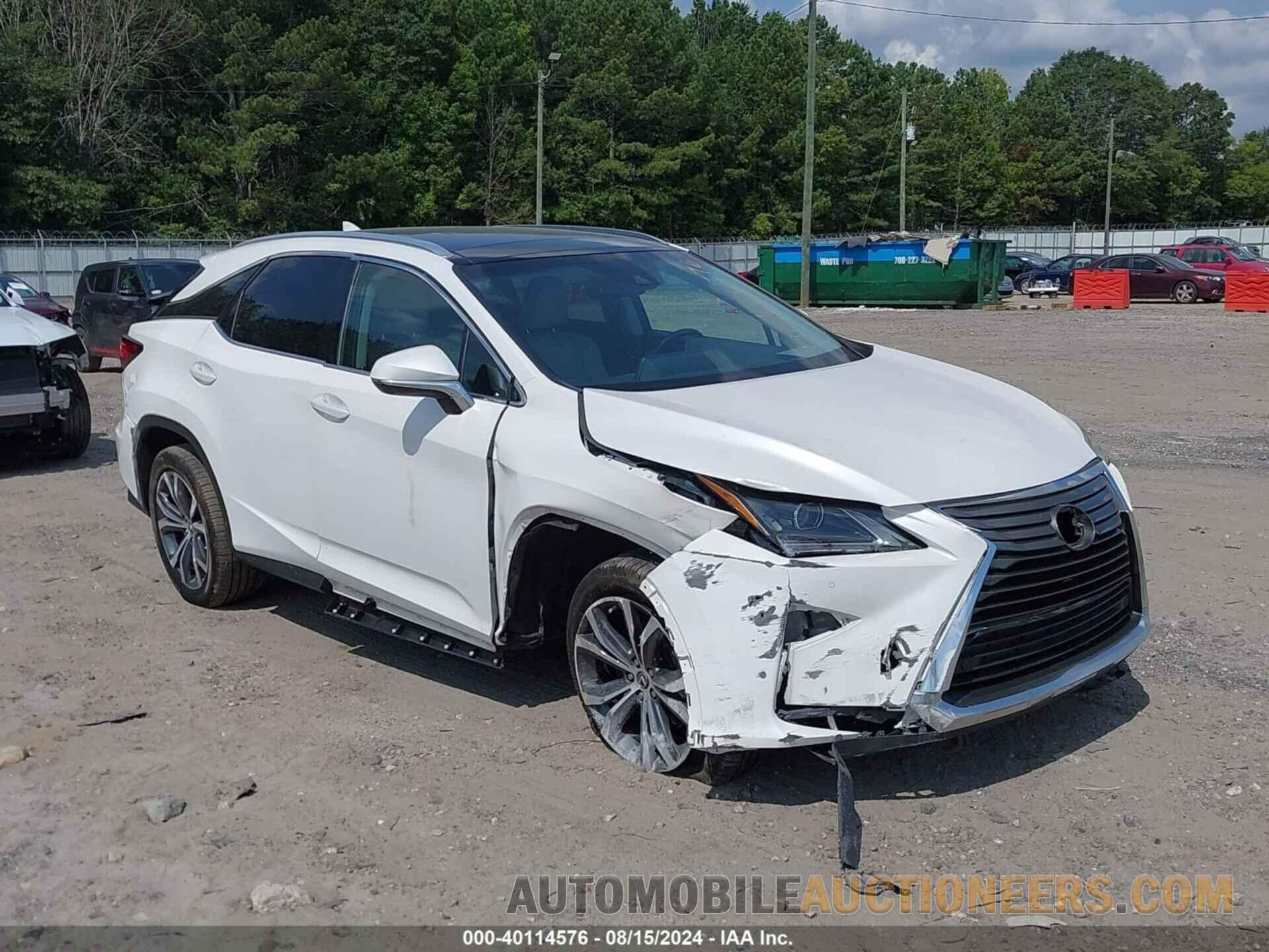 2T2ZZMCA0JC101132 LEXUS RX 350 2018