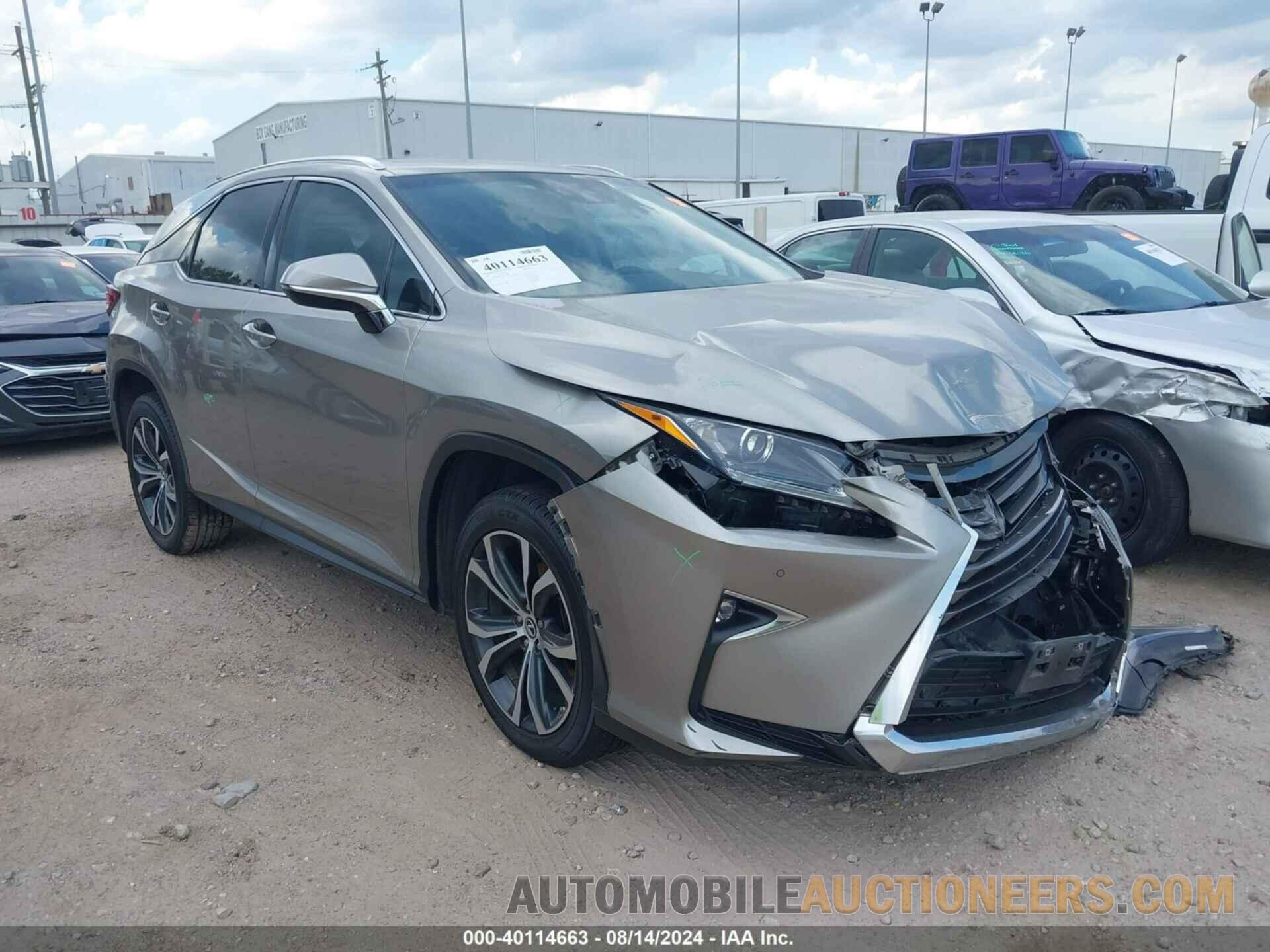 2T2ZZMCA0JC103687 LEXUS RX 350 2018